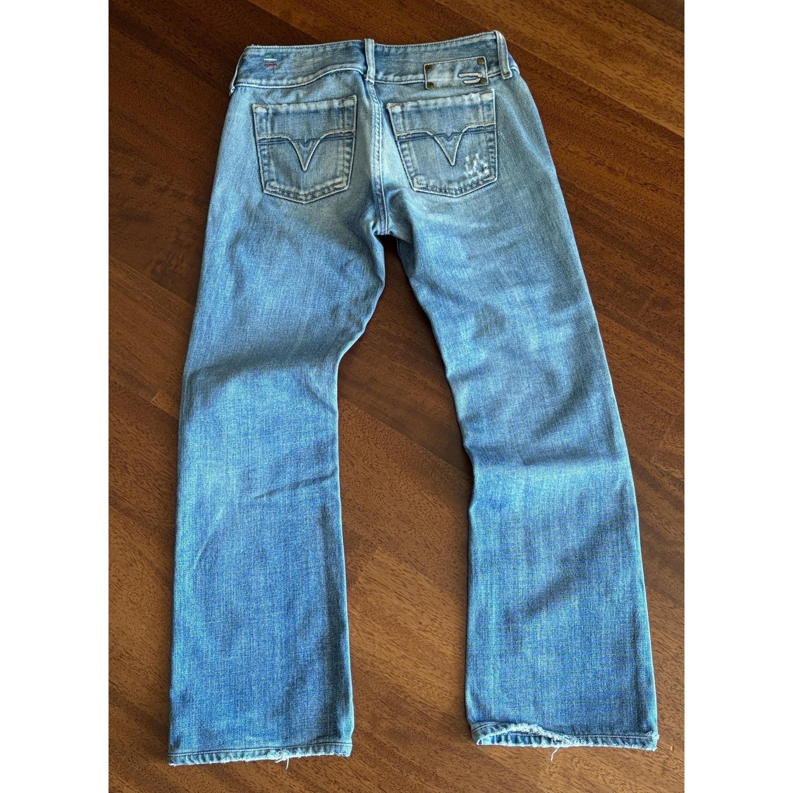 Diesel Vintage Diesel Cherone Jeans W24 Italy Y2K Low Rise Denim Size 24" / US 00 / IT 34 - 3 Thumbnail