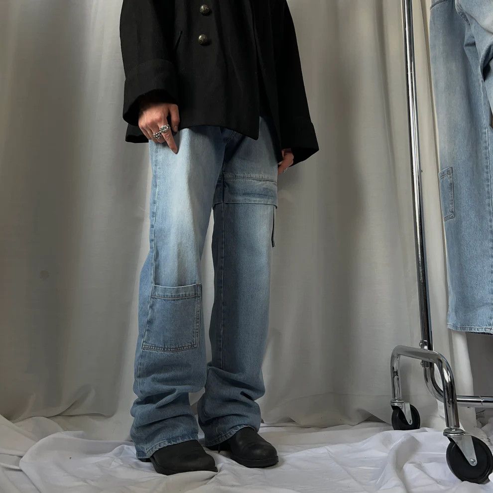 1017 ALYX 9SM Alyx Denim Cargo Pants - SS24 Size US 31 - 2 Thumbnail