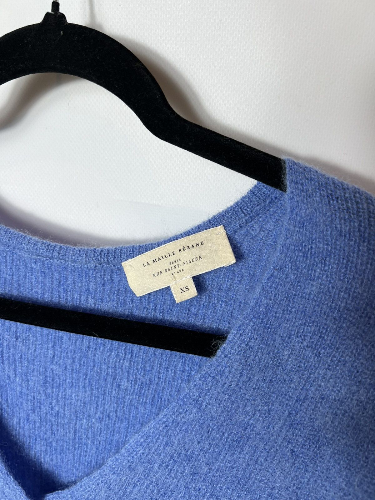 Sezane Vintage luxury Sezane Barry Cardigan Super Kid Mohair Size XS / US 0-2 / IT 36-38 - 4 Thumbnail