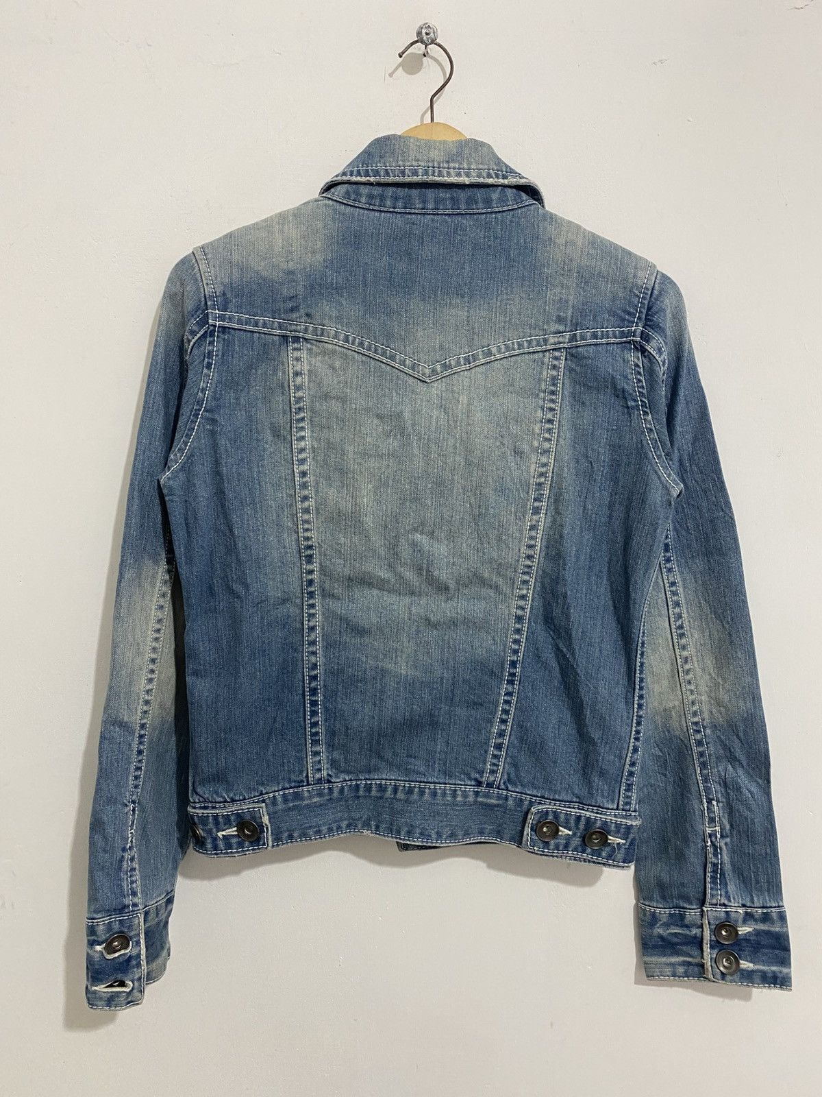 If Six Was Nine × Japanese Brand × Le Grande Bleu (L.G.B.) 💸BINDINGOFFER💸Japanese Cecilmcbee Denim Jacket Styled Ifsix Size US S / EU 44-46 / 1 - 4 Thumbnail