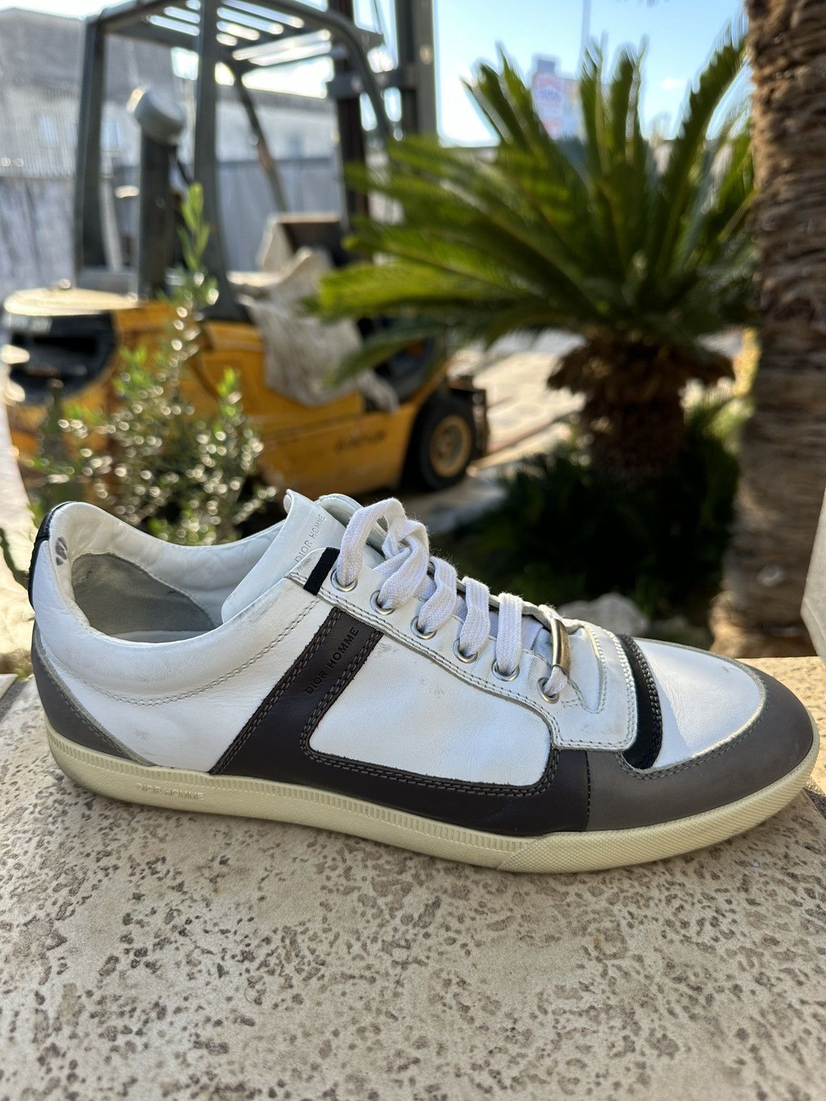 Dior Dior Homme Shoes Sneakers 42 size Grey/White Size US 8.5 / EU 41-42 - 3 Thumbnail