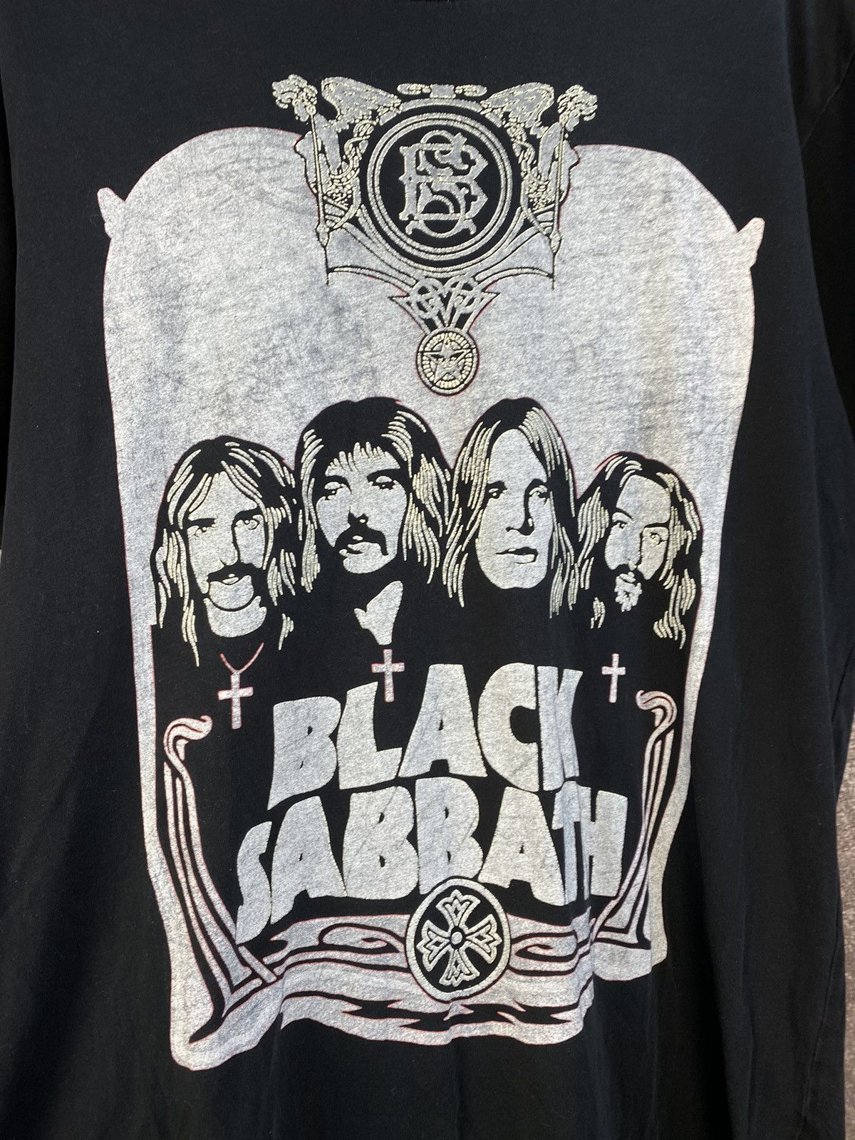 Band Tees × Black Sabbath Black Sabbath Tee T-Shirt Shirt Band Rock Metal Size US L / EU 52-54 / 3 - 2 Thumbnail