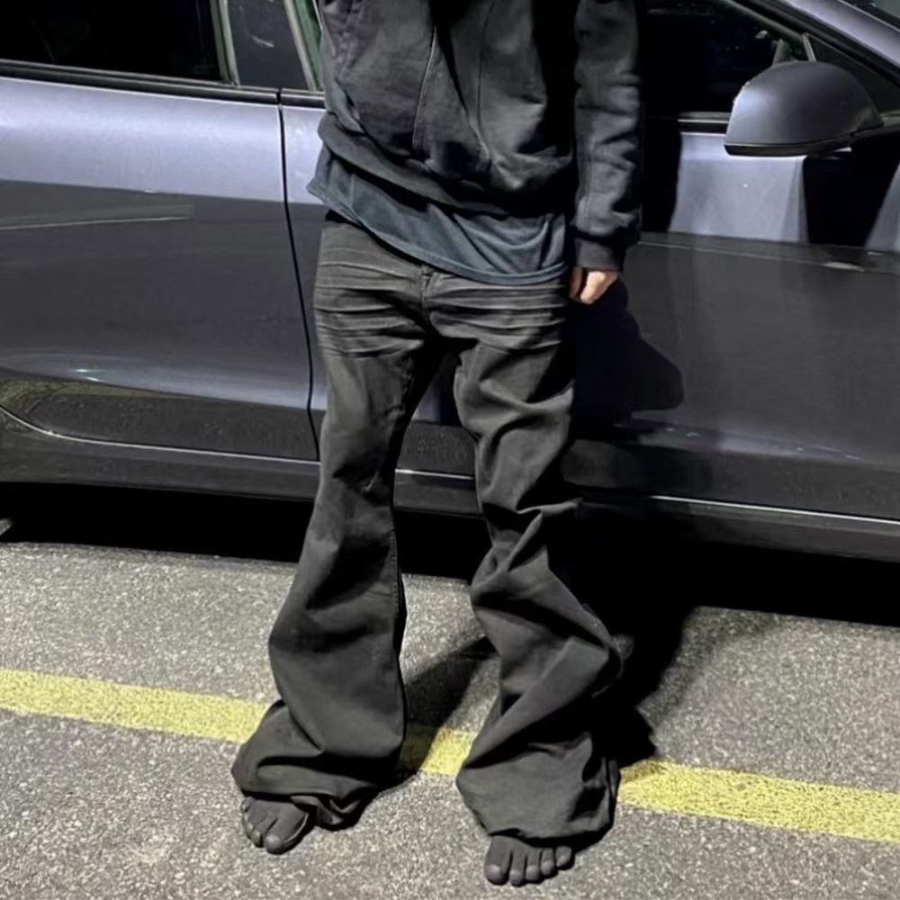 Japanese Brand × Jean Washed vintage baggy street jeans Size US 32 / EU 48 - 1 Thumbnail