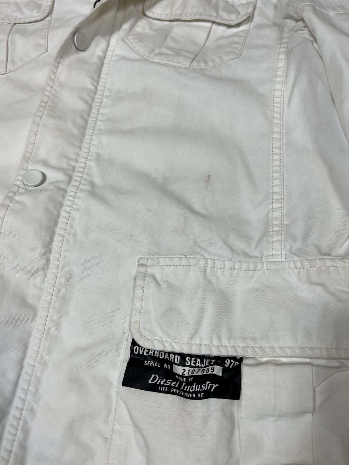 Diesel Vintage Diesel Y2k Denim Jacket Size US XL / EU 56 / 4 - 5 Thumbnail