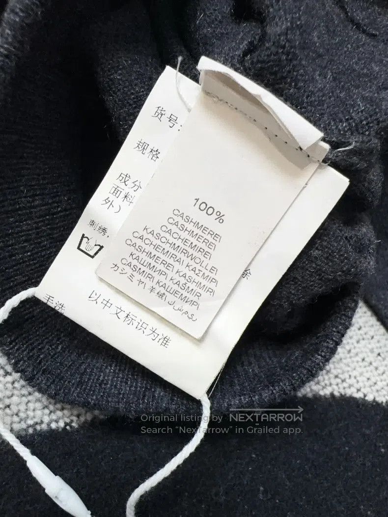 Brunello Cucinelli Brunello Cucinelli Dark Gray and Khaki Color Cashmere Hood Size S / US 4 / IT 40 - 7 Thumbnail
