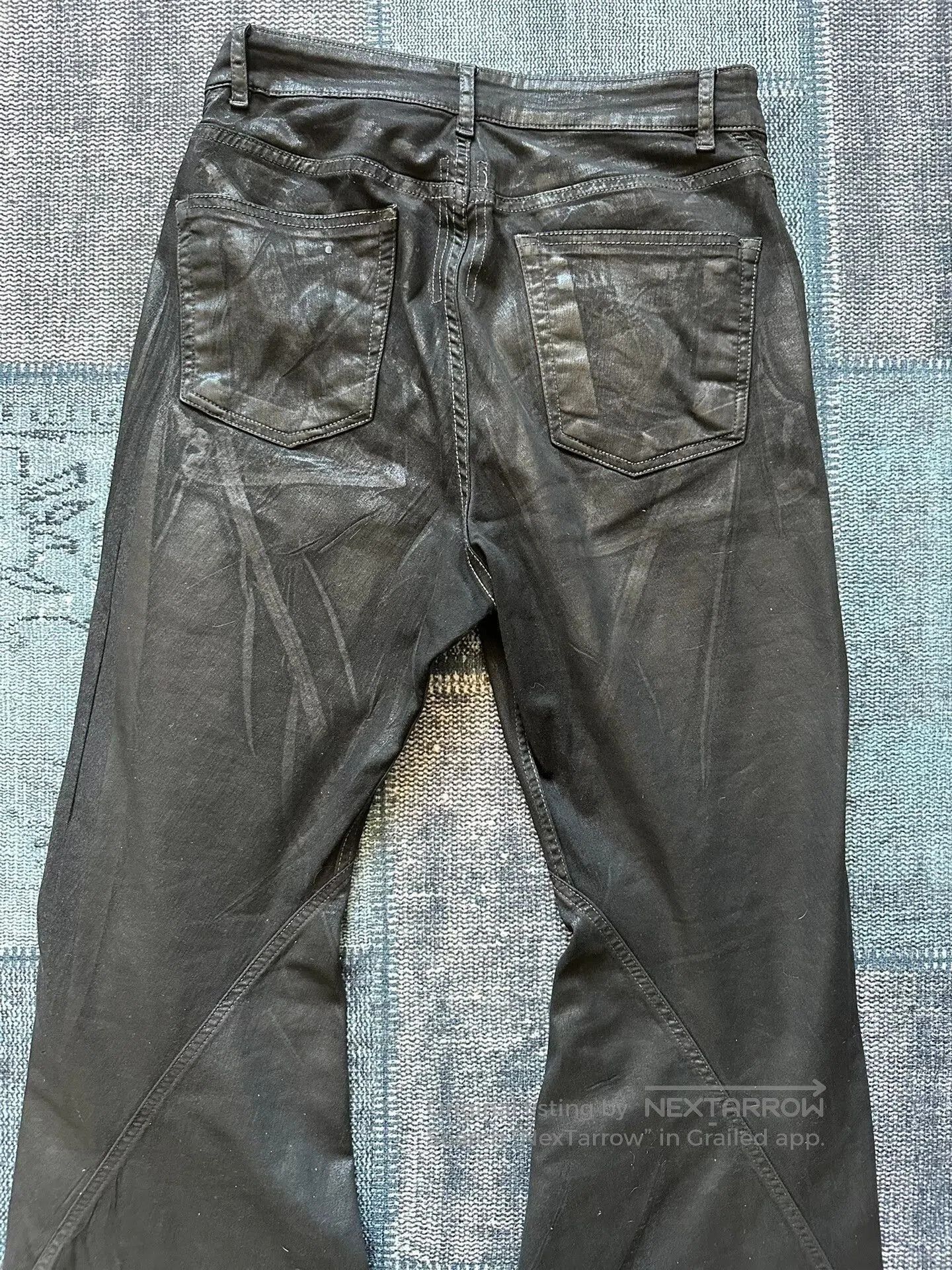 Rick Owens Rick Owens Black Bootcut Jeans. Size US 30 / EU 46 - 3 Thumbnail