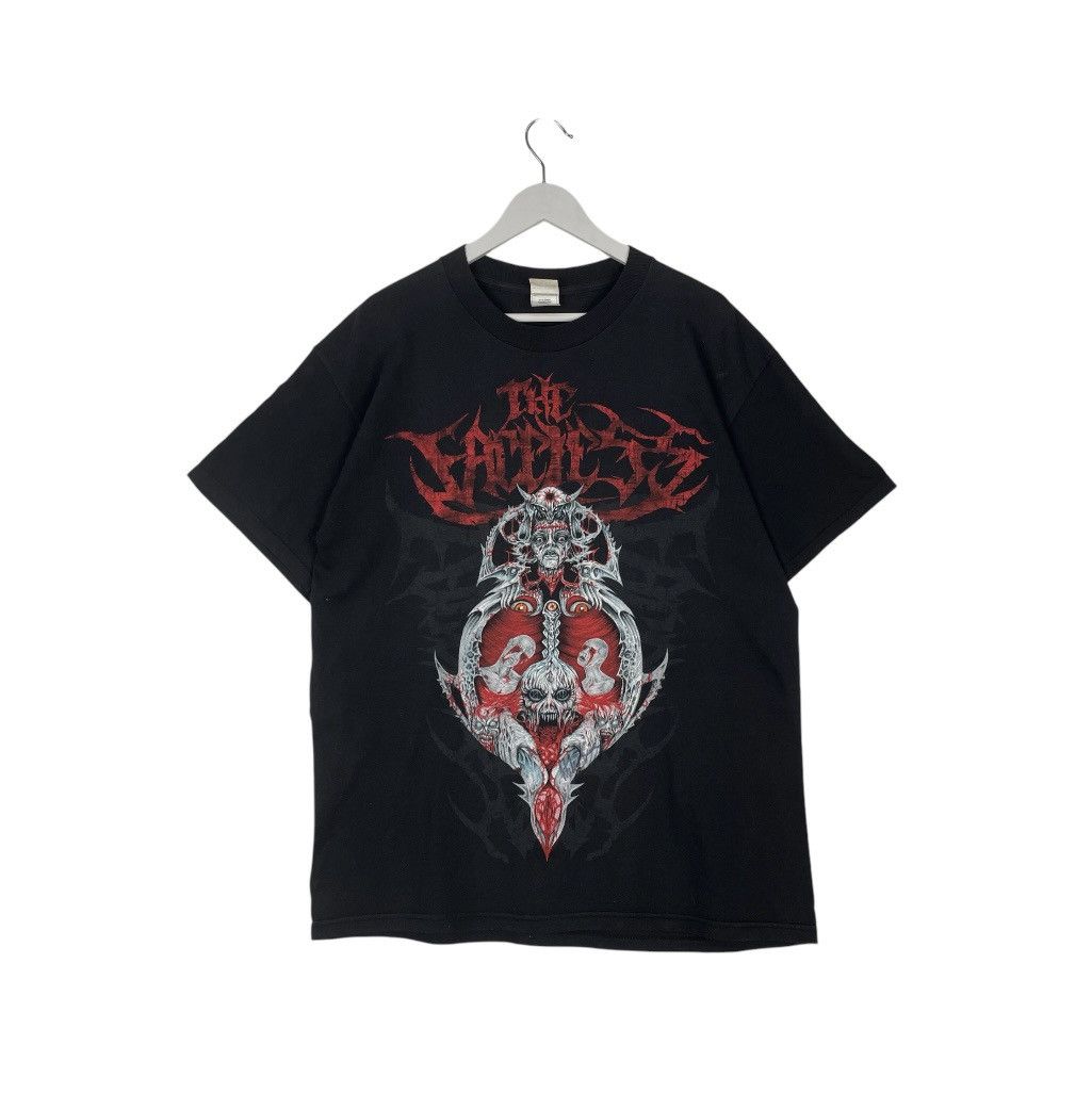 Designer × Vintage vintage T-shirt death metal rock distressed tour tee black Size US M / EU 48-50 / 2 - 1 Thumbnail