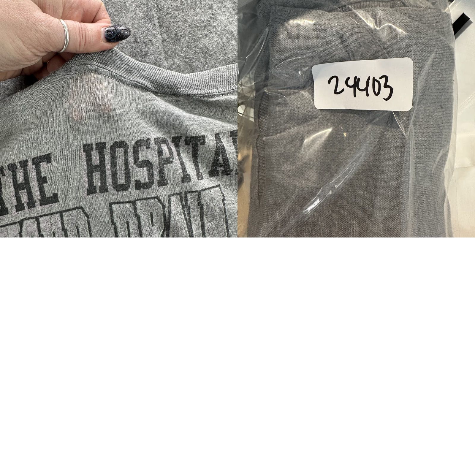 Jerzees VINTAGE Jerzees Shirt Mens XL Gray The Hospital Called Your Brain Is Ready 90s Tee Shirt Mens XL Gray Brain Graphic Print Novelty Tee Size US XL / EU 56 / 4 - 10 Thumbnail