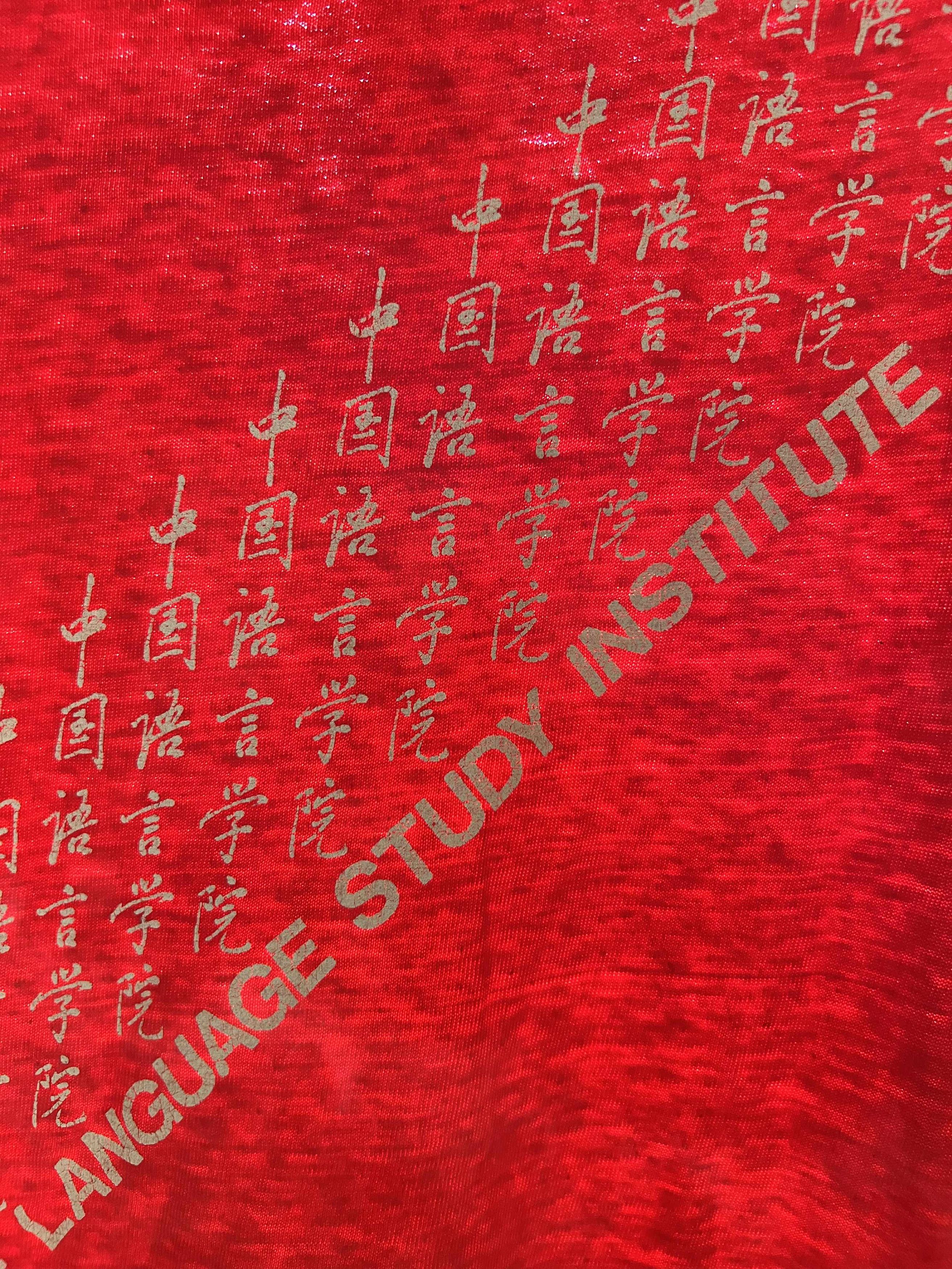 Vintage Vintage 70s Hanes Chinese Language Study Institute T-Shirt Size US L / EU 52-54 / 3 - 3 Thumbnail