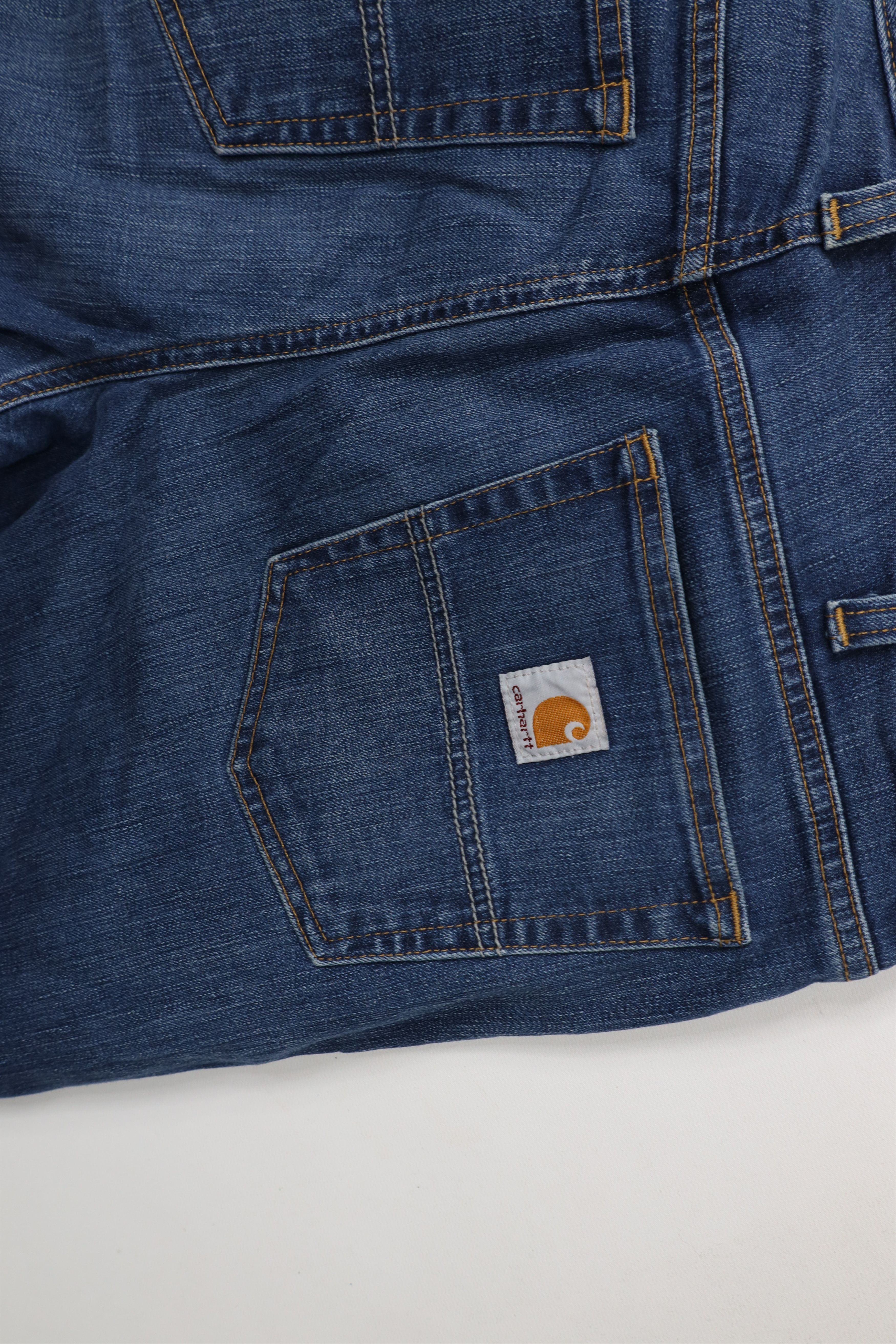 Carhartt × Vintage Vintage Y2K Carhartt Relaxed Fit Straight Leg Denim Jeans Size US 34 / EU 50 - 13 Thumbnail