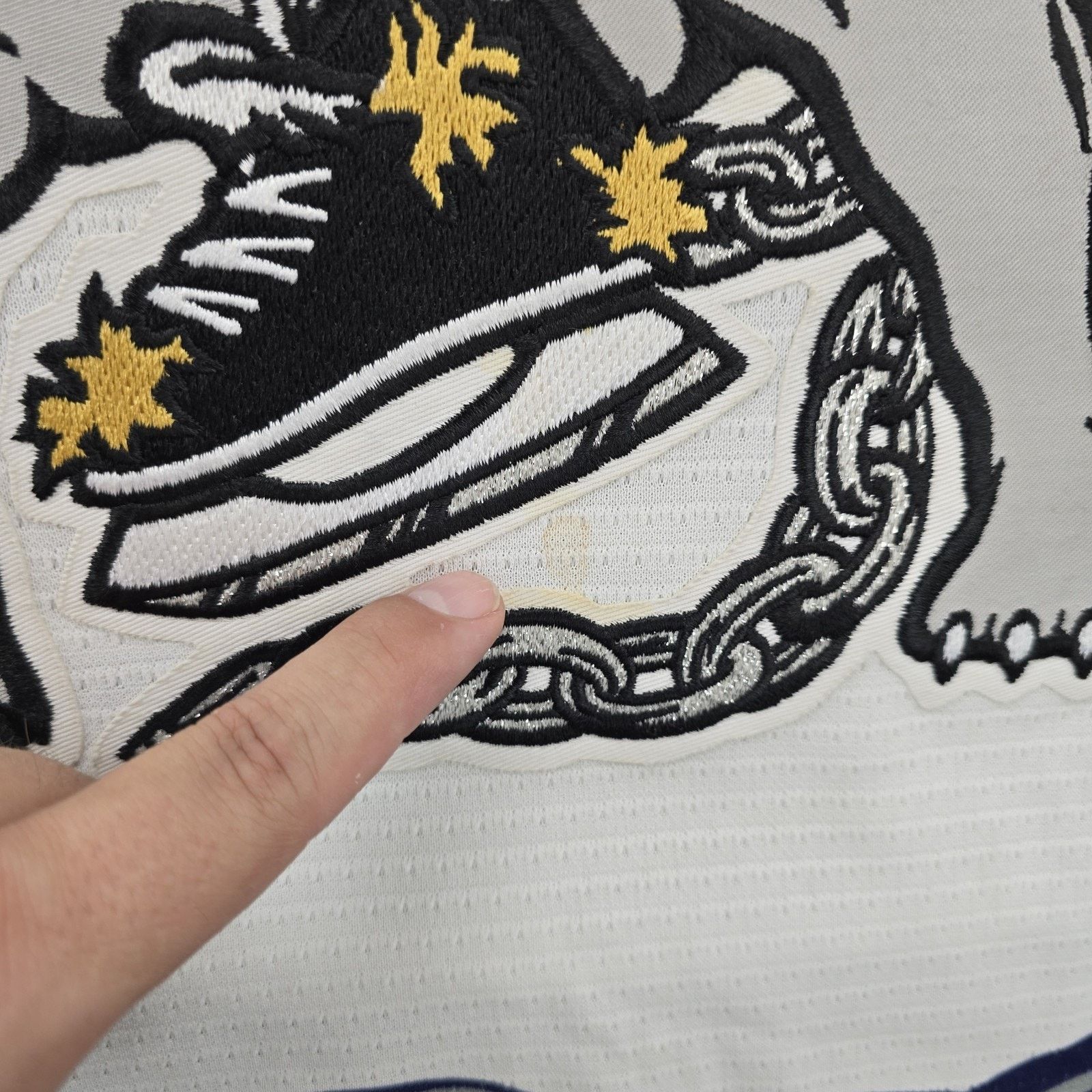 Other Vintage Long Beach Ice Dogs Hockey Jersey Medium Autographed Size US M / EU 48-50 / 2 - 4 Thumbnail
