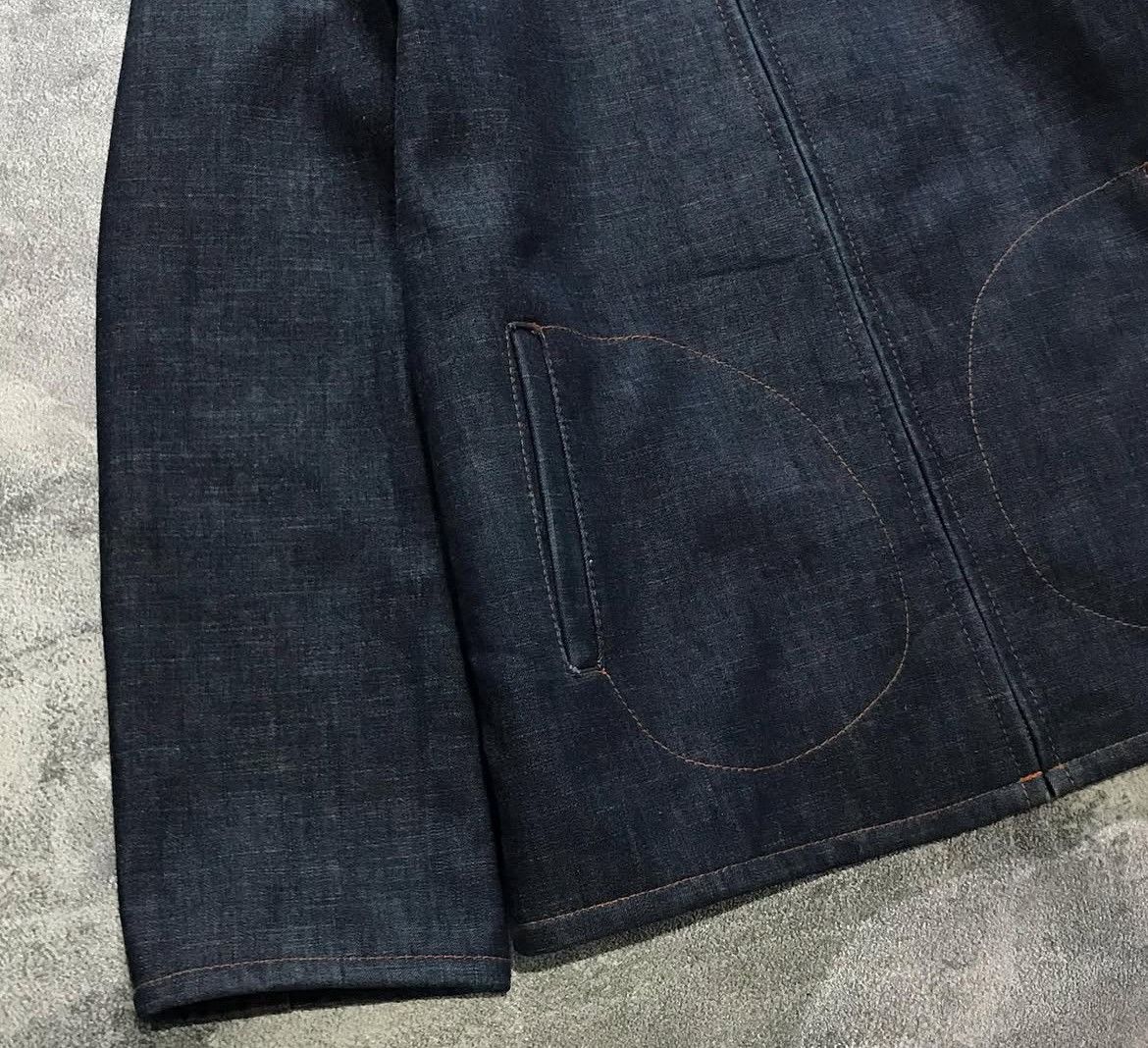 If Six Was Nine 2000s Archival Japanese Fur Jeans Hodded Jacket y2k style Size US L / EU 52-54 / 3 - 4 Thumbnail
