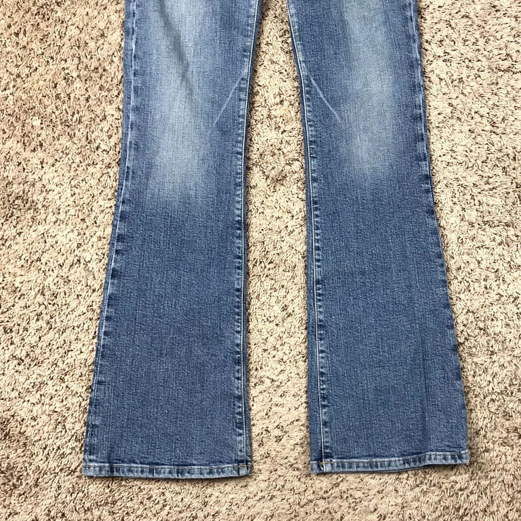 Hudson VINTAGE Hudson Bootcut Jeans Women Blue Denim 27x31 Medium Wash Stretch Made USA Regular Womens Jeans Size 27" / US 4 / IT 40 - 5 Thumbnail