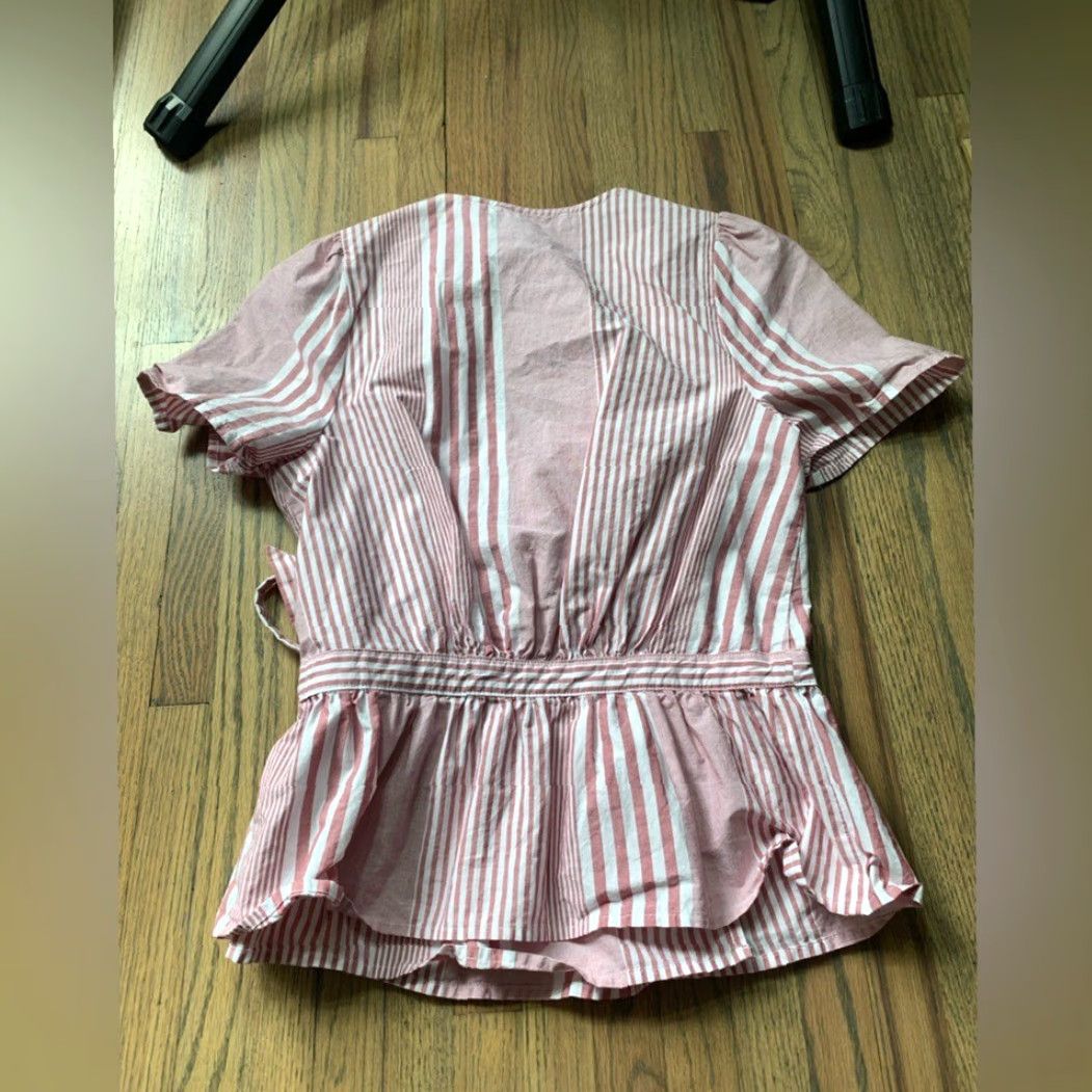 Madewell Madewell striped wrap shirt xxs Size XXS / US 00 / IT 34 - 4 Thumbnail