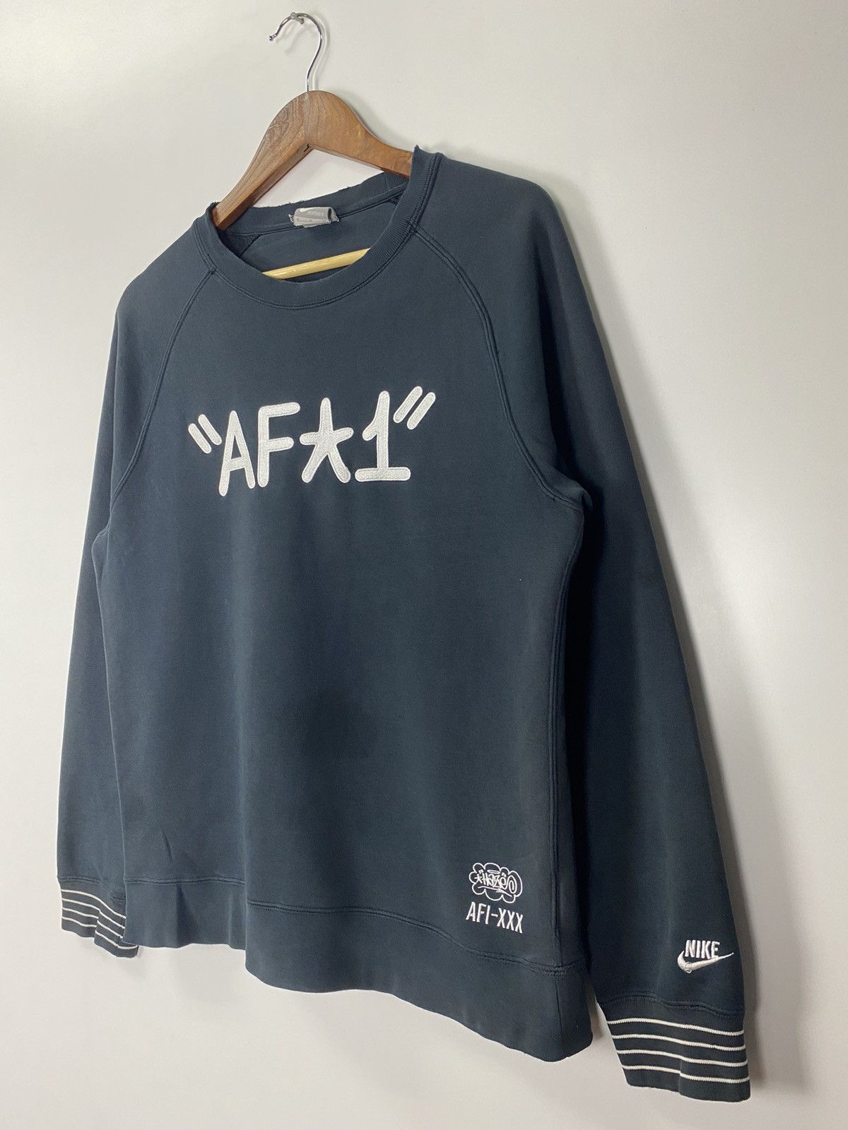 Nike × Vintage Nike AFA1 Sweater Size US M / EU 48-50 / 2 - 4 Thumbnail