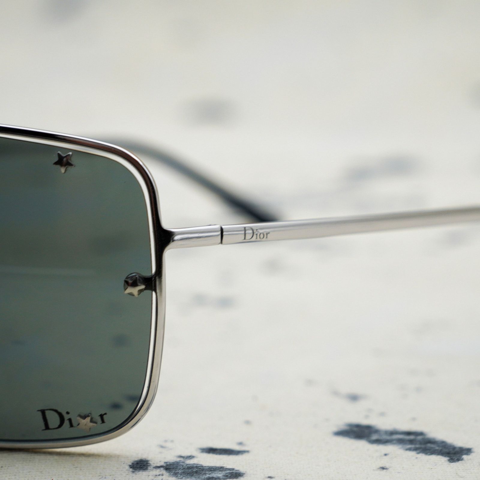 Dior Vintage dior windshield 2 italy star logo metal sunglasses Size ONE SIZE - 4 Thumbnail