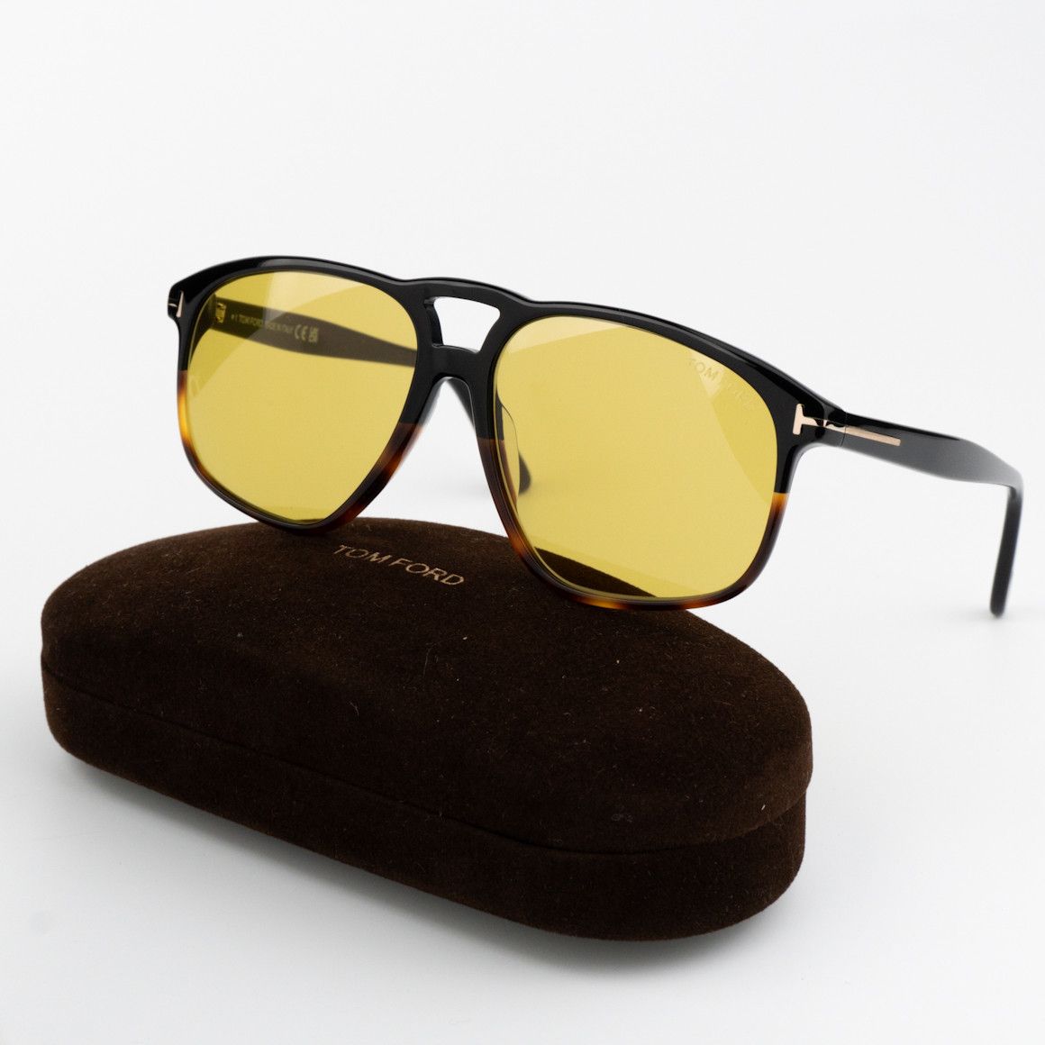 Tom Ford NEW Tom Ford FT1000/S 05E PIERRE-02 Square Unisex Sunglasses Size ONE SIZE - 1 Thumbnail