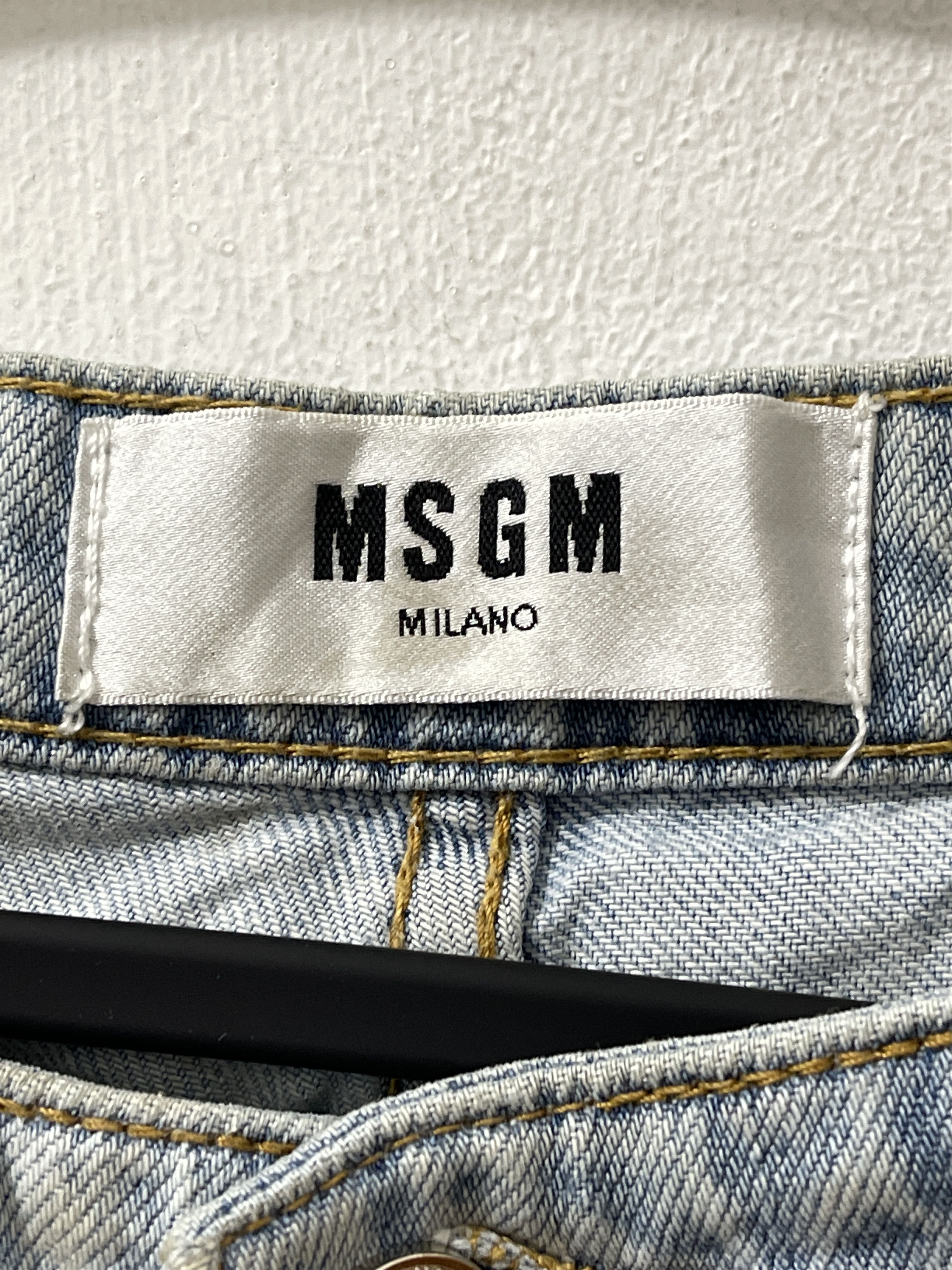 MSGM MSGM Milano Distressed Ripped Jeans Size US 29 - 5 Thumbnail