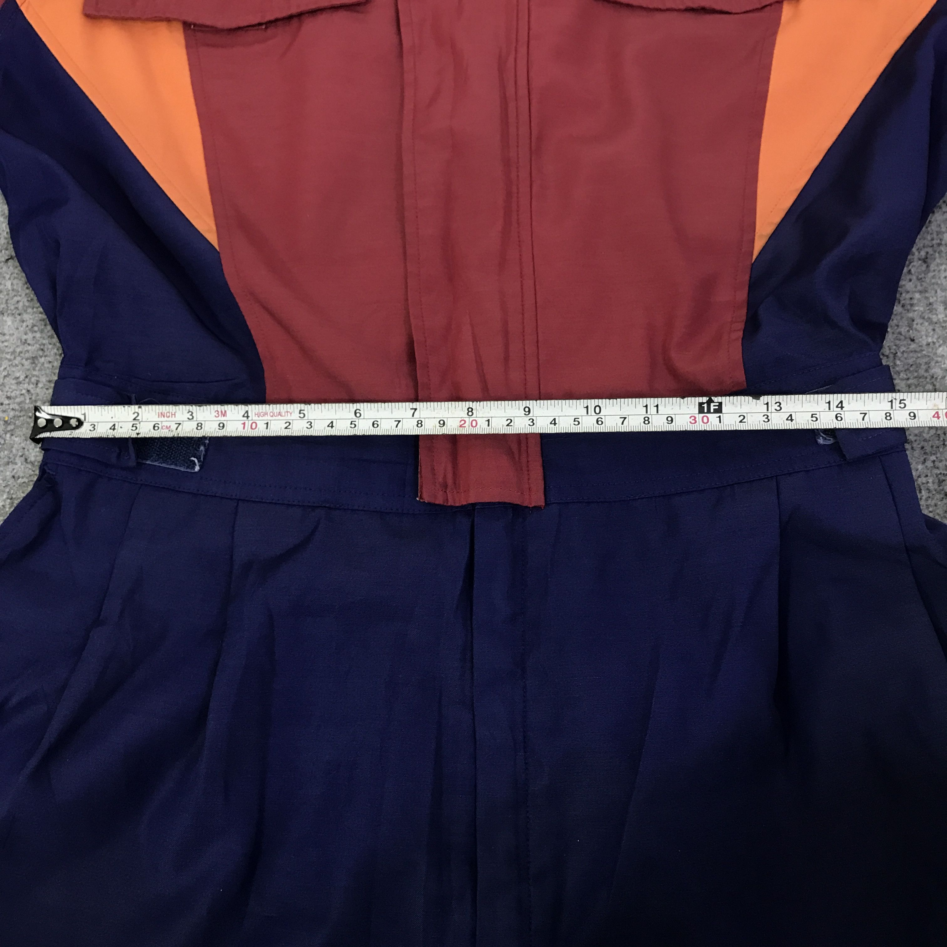Japanese Brand oil eneos work coverall jacket K122B1 Size US L / EU 52-54 / 3 - 9 Thumbnail