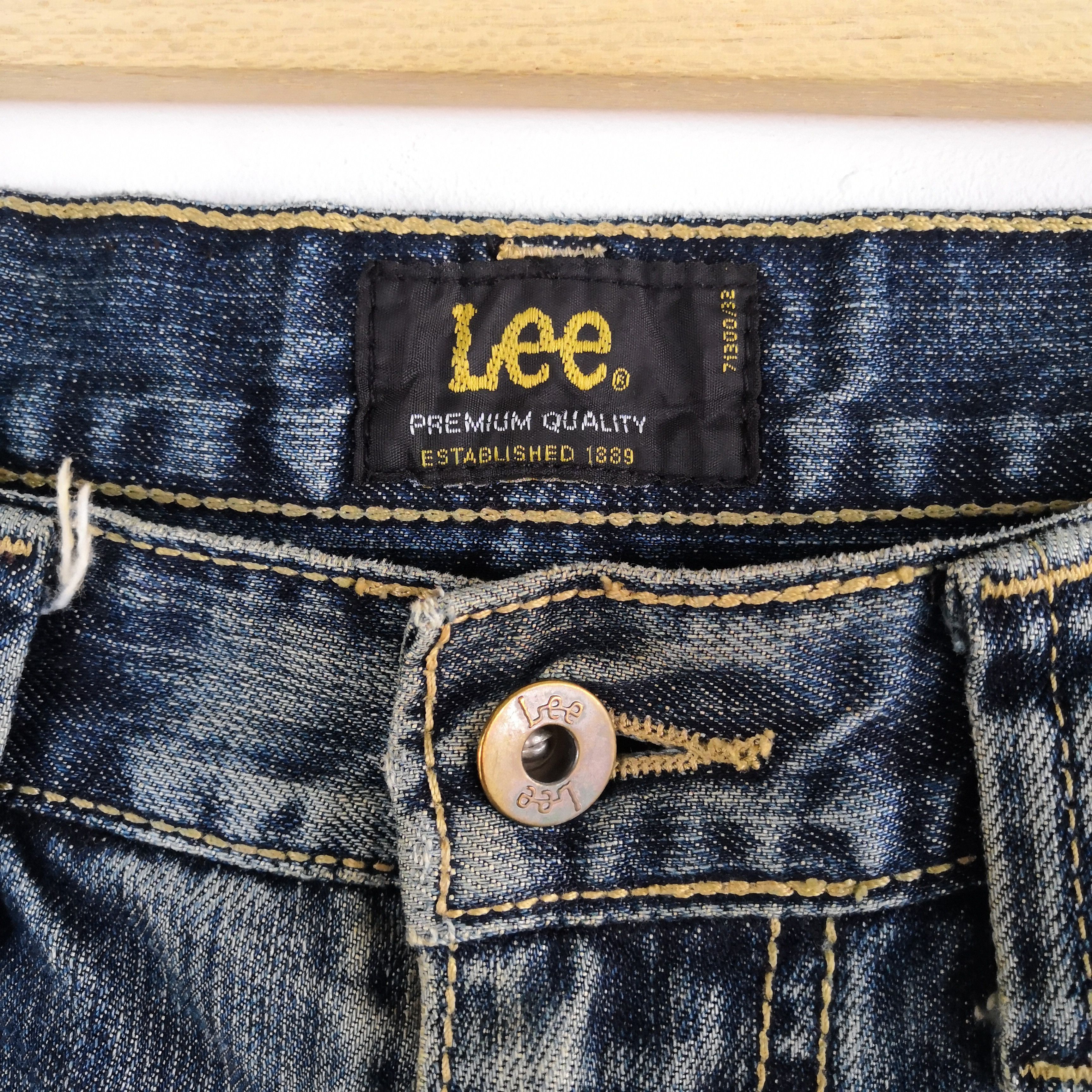 Lee Vintage Rusty Lee Sanforized Denim Lee Stonewash Jeans Size US 30 / EU 46 - 6 Thumbnail