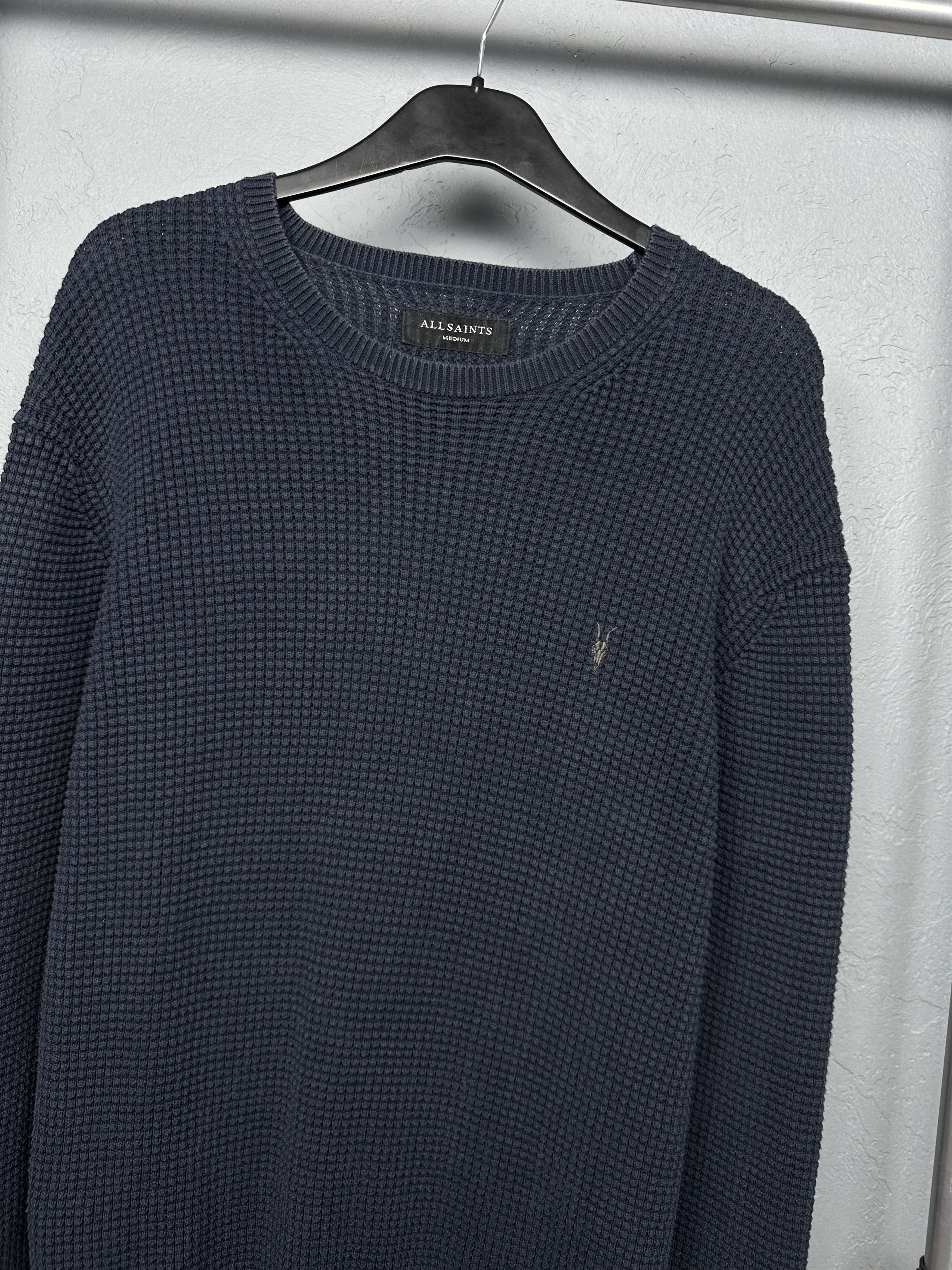 Allsaints Allsaints Wells Mens Cotton Knit Sweater Size US M / EU 48-50 / 2 - 2 Thumbnail