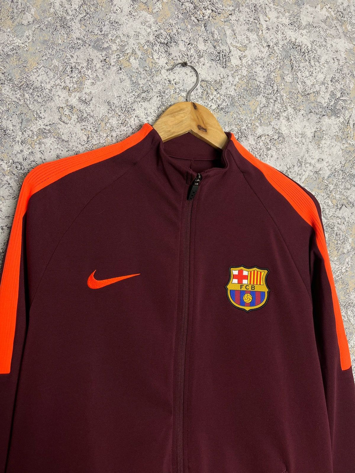 Nike Nike FC Barcelona Training Jacket Shirt Jersey Sweatshirt Size US M / EU 48-50 / 2 - 2 Thumbnail