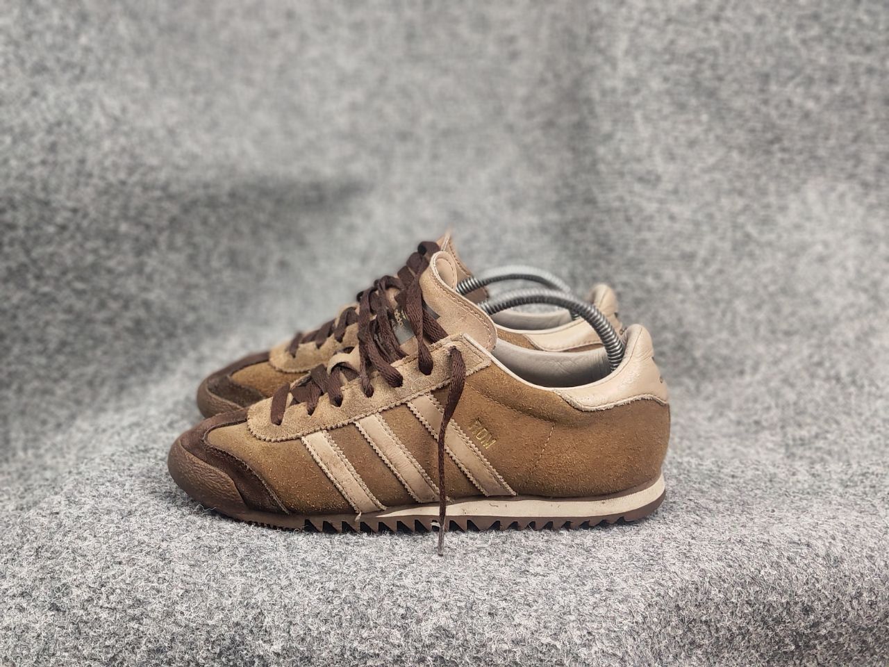 Adidas Vintage Adidas Originals Rom Leather Sneakers Y2K Shoes Size US 9 / IT 39 - 12 Thumbnail