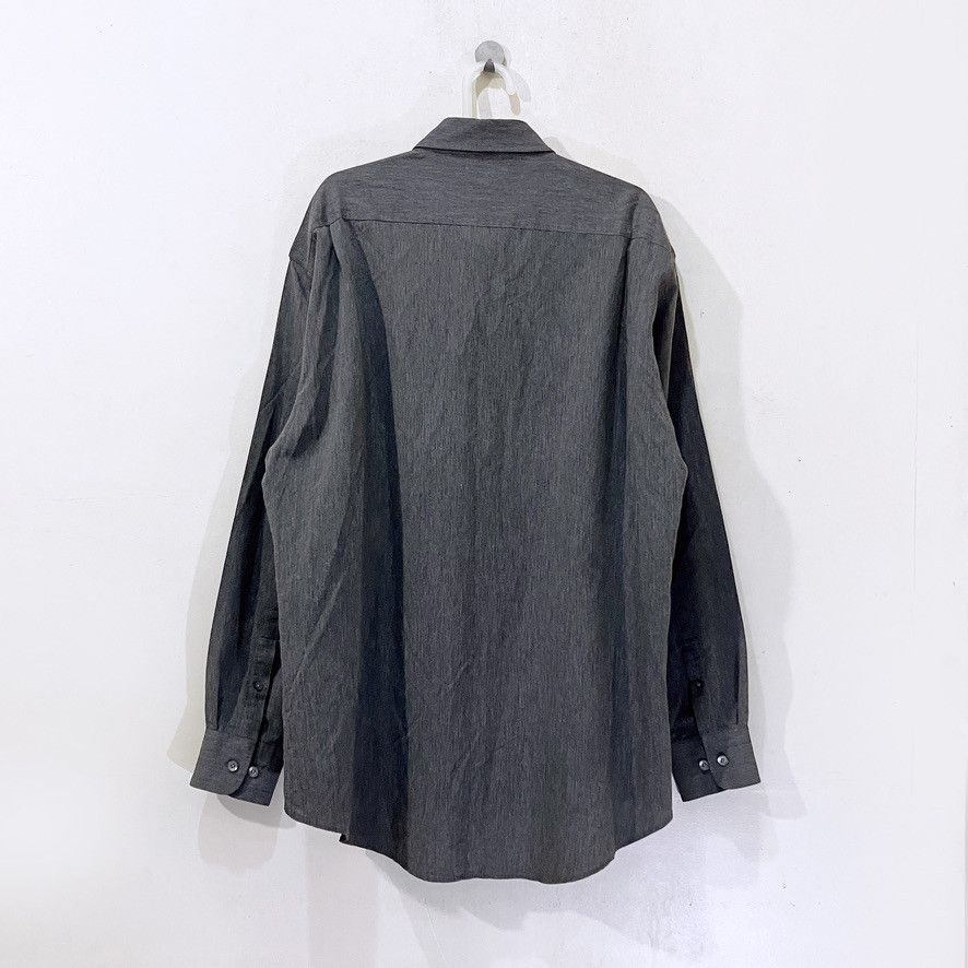 Courreges Gray Long Sleeve Pocket Shirt Size US XXL / EU 58 / 5 - 2 Thumbnail