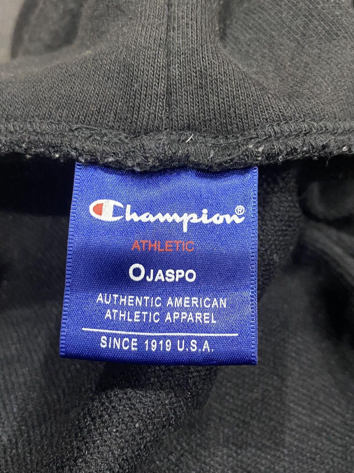 Champion CHAMPION Jaspo Hoodie Zipper Black Size US L / EU 52-54 / 3 - 16 Thumbnail