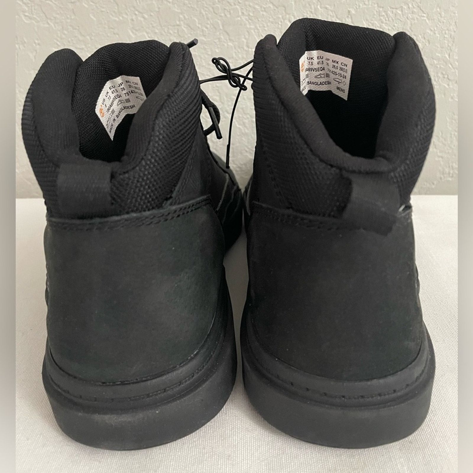Timberland Timberland Allston Mid Lace-up Sneakers Black Nubuck Men 8 Size US 8 / EU 41 - 6 Thumbnail