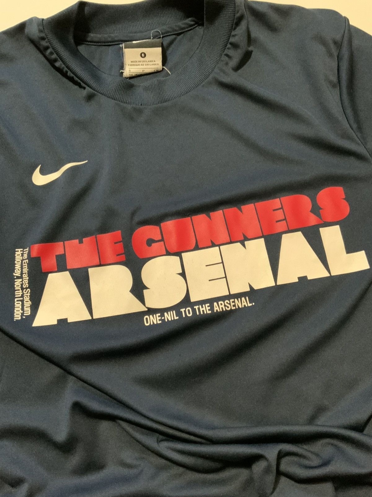Nike Nike Arsenal FC Gunners Football Club Soccer Jersey Shirt Size US S / EU 44-46 / 1 - 8 Thumbnail