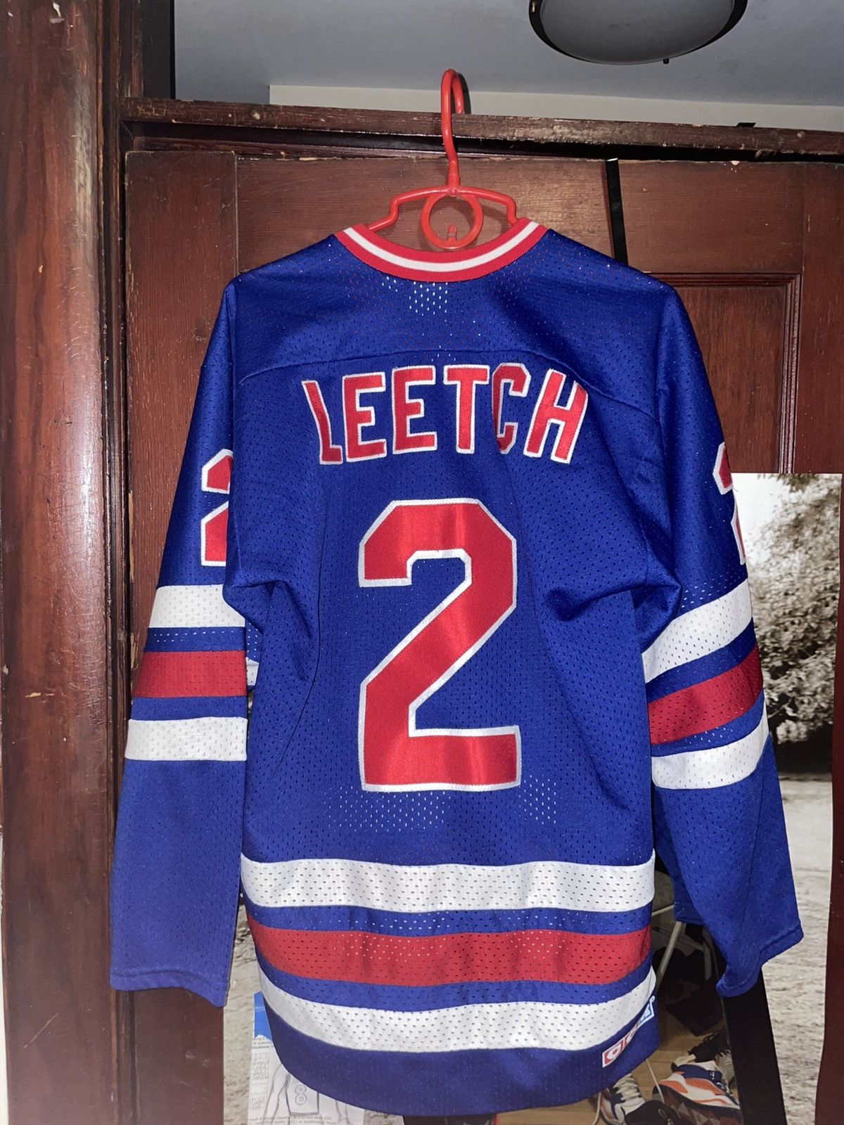 Ccm Rangers LEETCH Jersey Size US M / EU 48-50 / 2 - 2 Thumbnail