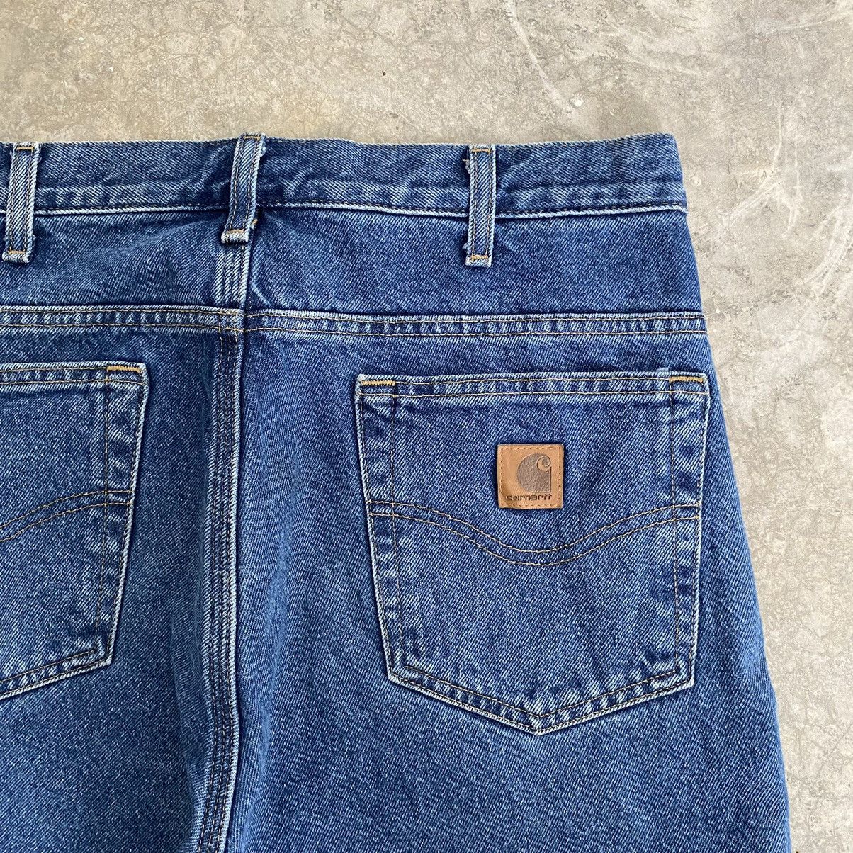 Carhartt Vintage Carhartt Blanket Lined Relaxed Fit Denim Jeans Size US 32 / EU 48 - 20 Thumbnail