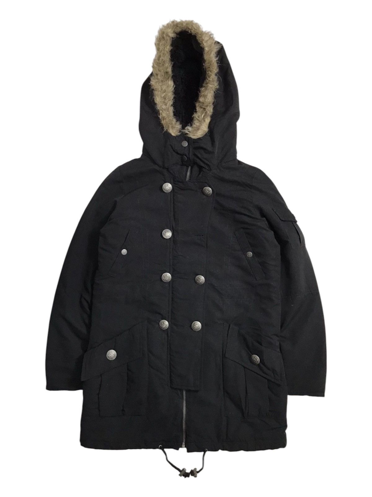 GOA Cecil McBee bondage Fur Jacket gothic ifsix lgb style Size M / US 6-8 / IT 42-44 - 1 Thumbnail