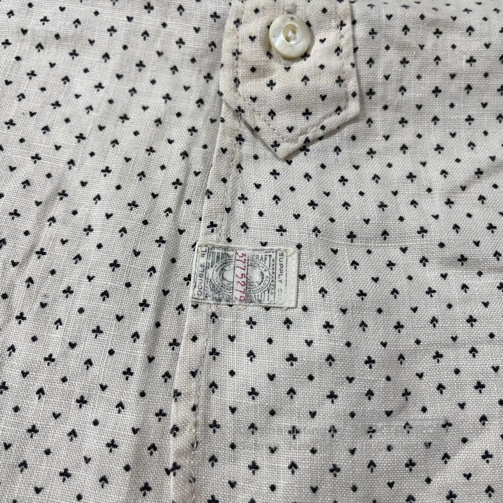 RRL Ralph Lauren polka dot linen shirt by rrl. Size US M / EU 48-50 / 2 - 8 Thumbnail