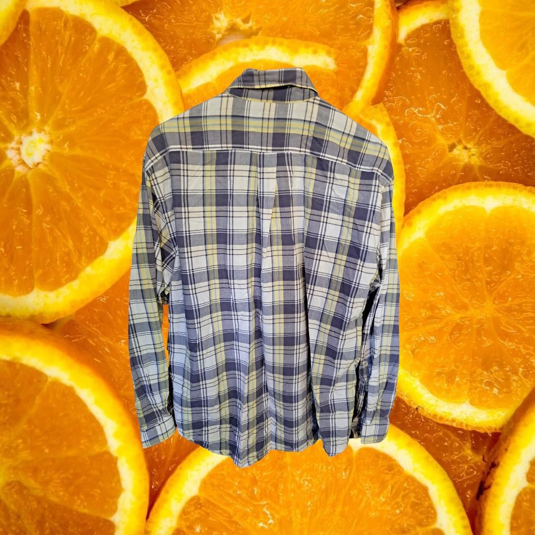 Brooks Brothers Brooks Brothers Original Polo Button Up Blue, Yellow and Whi Size US L / EU 52-54 / 3 - 4 Thumbnail