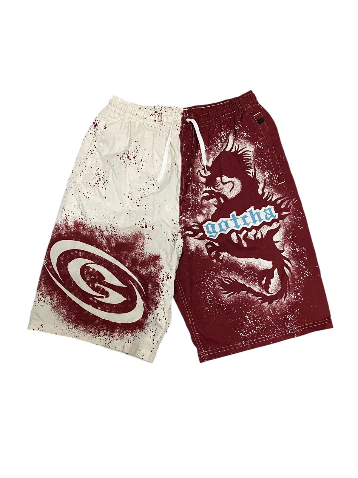 Gotcha × Vintage Vintage Gotcha Dragon Motive Shortpants Size US 30 / EU 46 - 1 Thumbnail