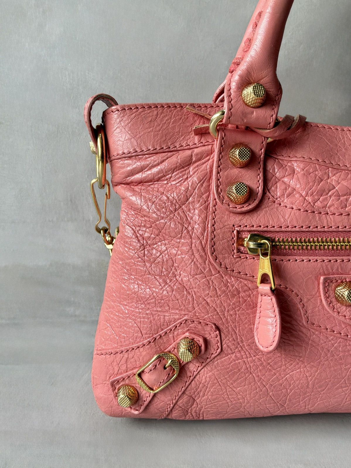 Balenciaga Balenciaga - Le First - Giant 12 Candy Pink Lambskin Bag Size ONE SIZE - 7 Thumbnail