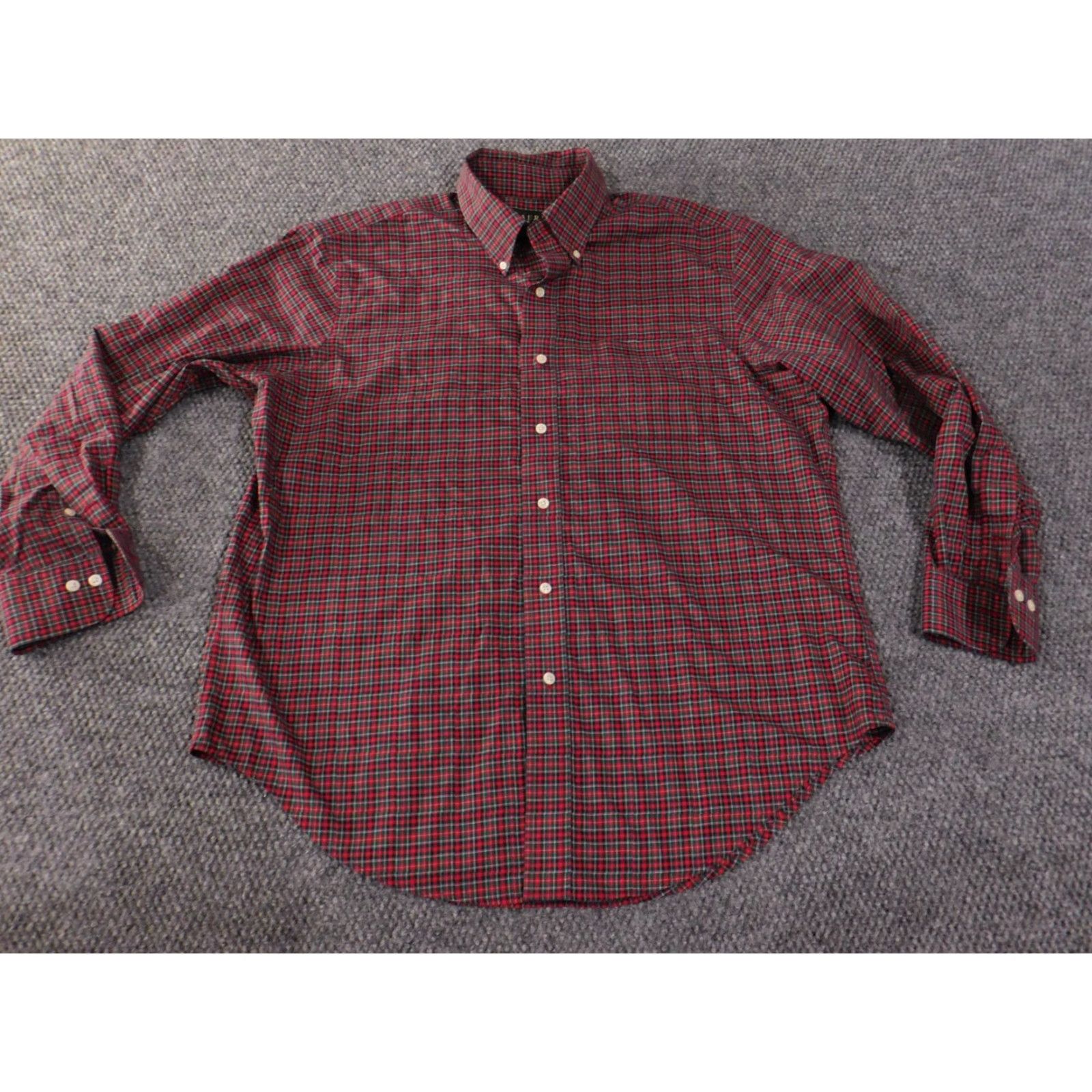 Ralph Lauren Ralph Lauren Shirt Mens 16.5 Red Button Up Classic Fit Pony Logo Non Iron Dress Shirt Long Sleeve Button-Down Collar Mens Texas? Size US XL / EU 56 / 4 - 3 Thumbnail