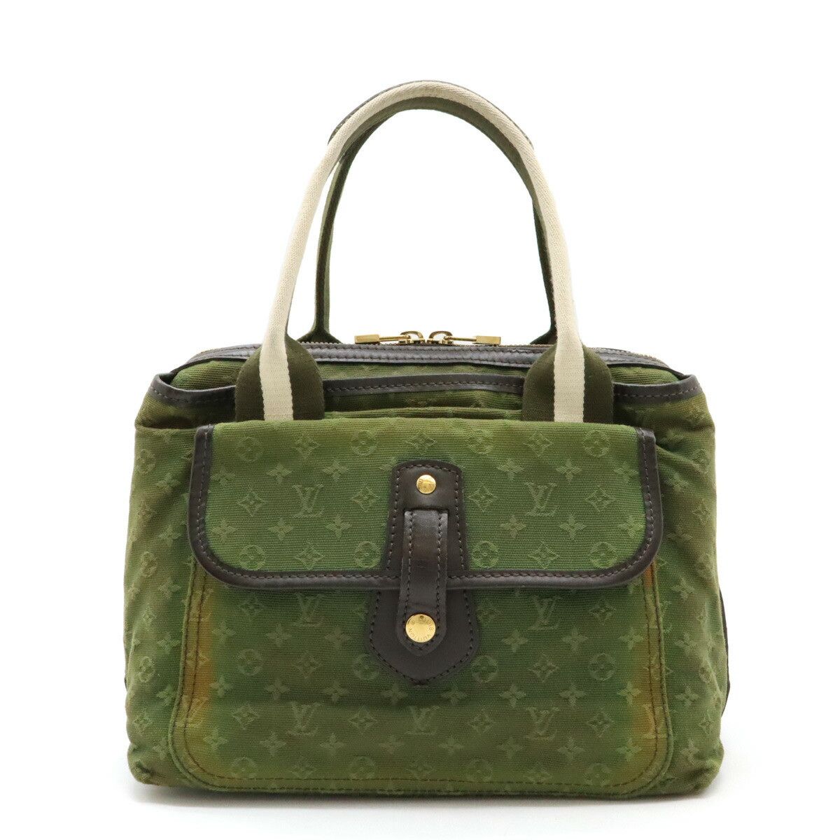 Louis Vuitton Louis Vuitton Monogram Mini Sac Marie-Kate Handbag M92507 Canvas Tote Bag M92507 in Green, Women's
