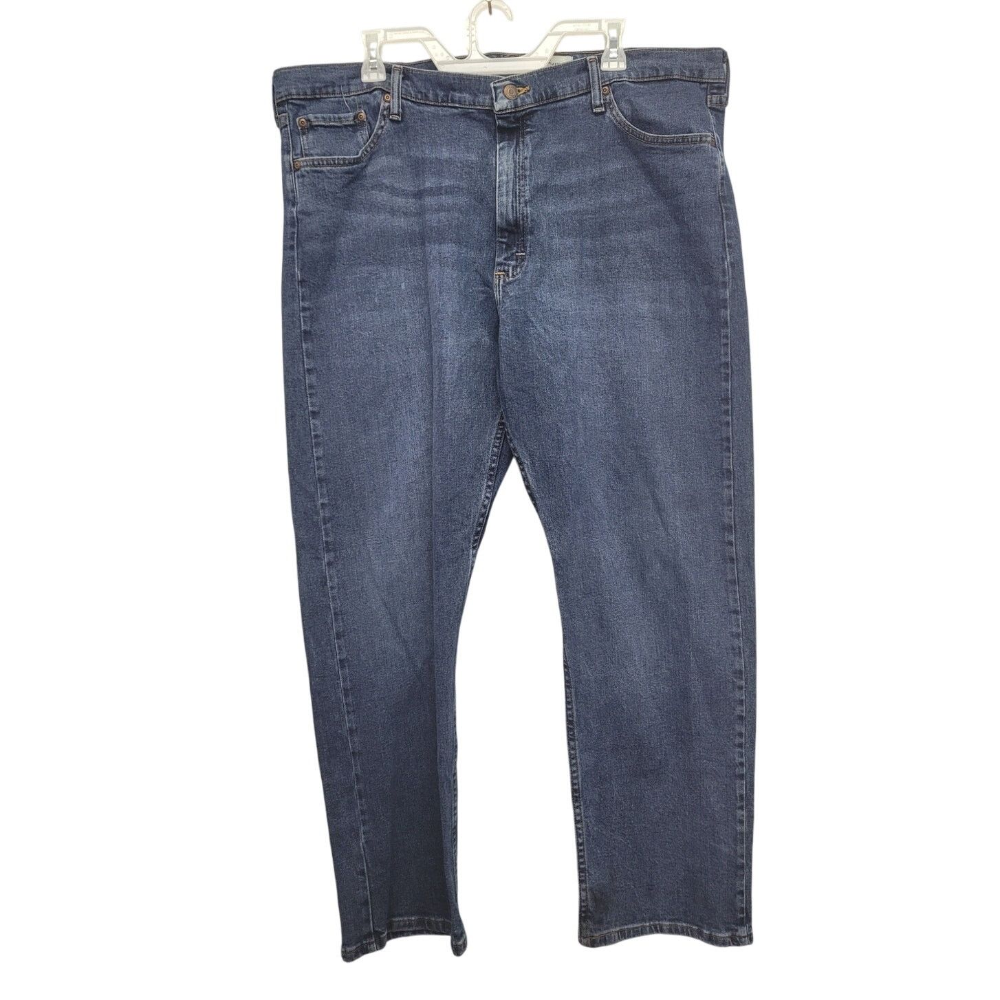 Wrangler Wrangler Mens 42/30 Cotton Whiskered Relaxed Fit Denim Jeans Size US 42 / EU 58 - 1 Thumbnail