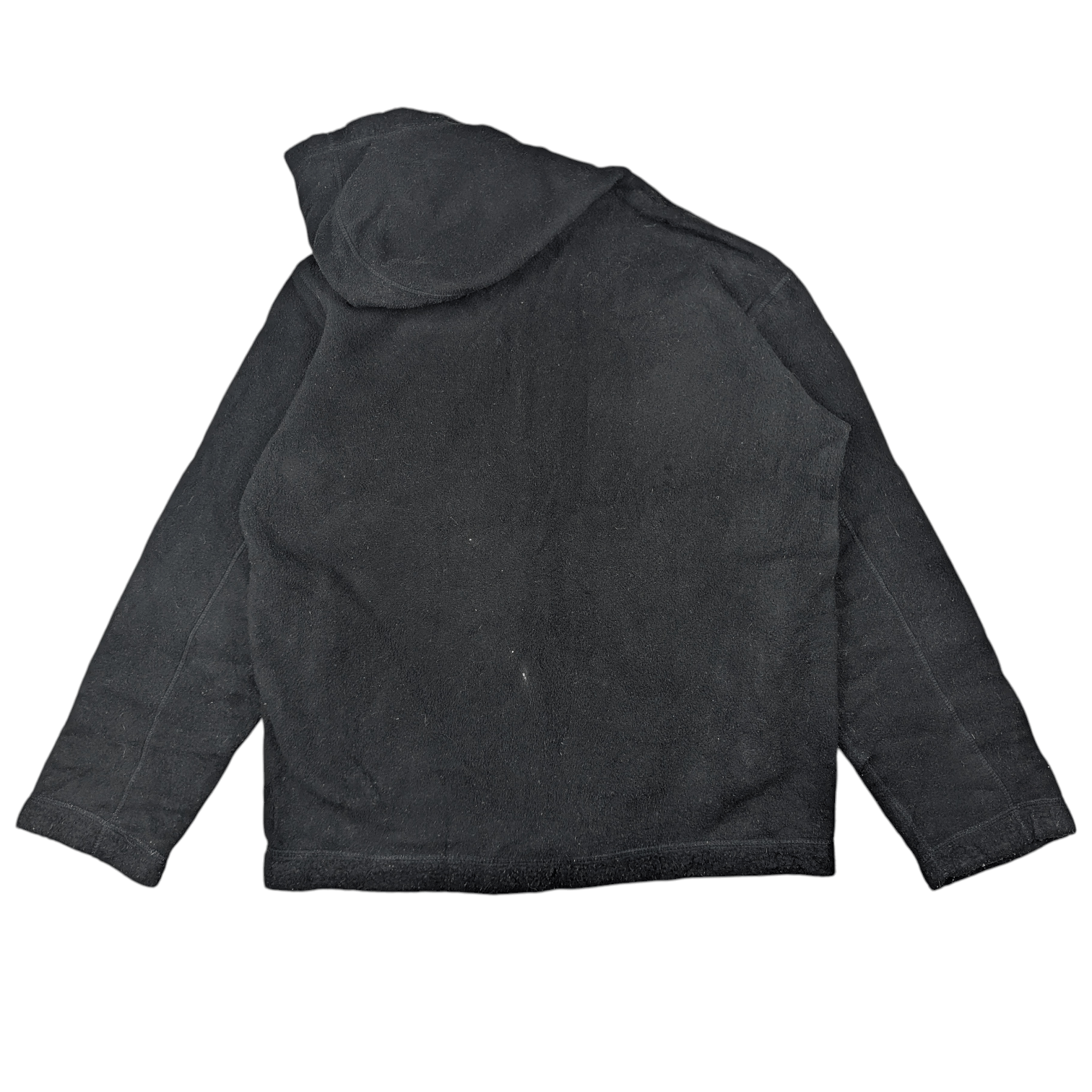 Uniqlo Vintage 90's UNIQLO Zipper Up Reversible Fleece Hoodie Size US L / EU 52-54 / 3 - 14 Thumbnail