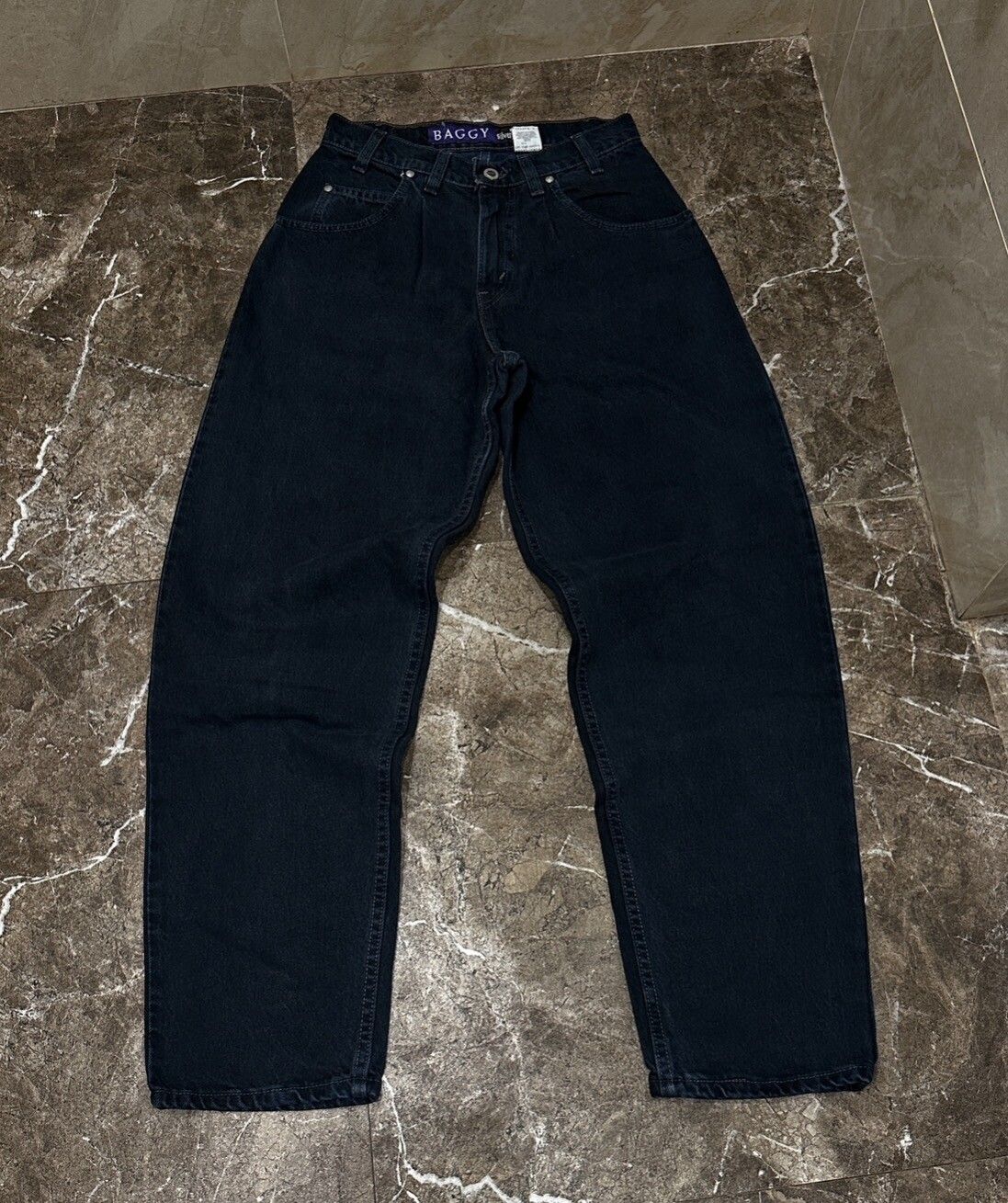 Pre-owned Archival Clothing X Levis Vintage Clothing Very! 80's Baggy Levi's Silver Tab Wash Denim Pants Y2k (size 28)