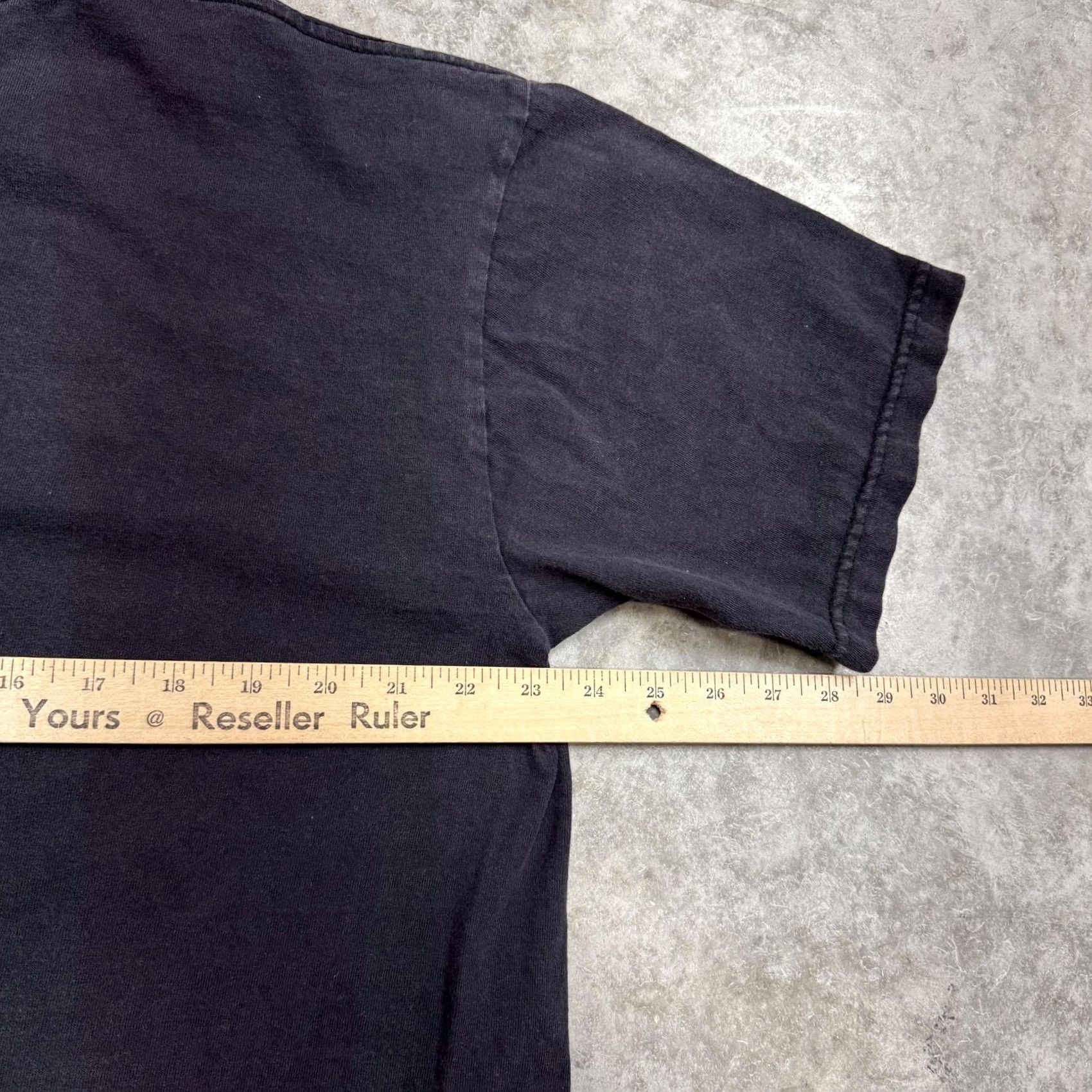 Nike VINTAGE Nike Shirt Mens Large Black Mini Swoosh Embroidered Made in USA 90s Size US L / EU 52-54 / 3 - 6 Thumbnail