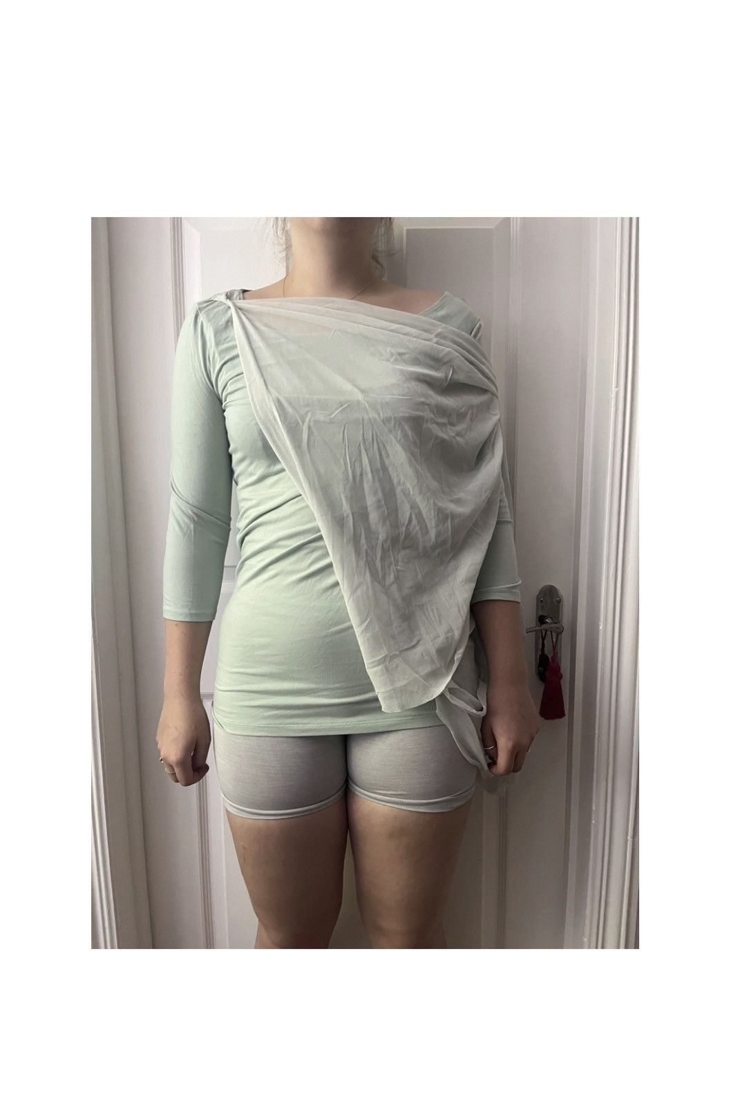 Issey Miyake Issey Miyake tunic top drapery with sash Size M / US 6-8 / IT 42-44 - 4 Thumbnail