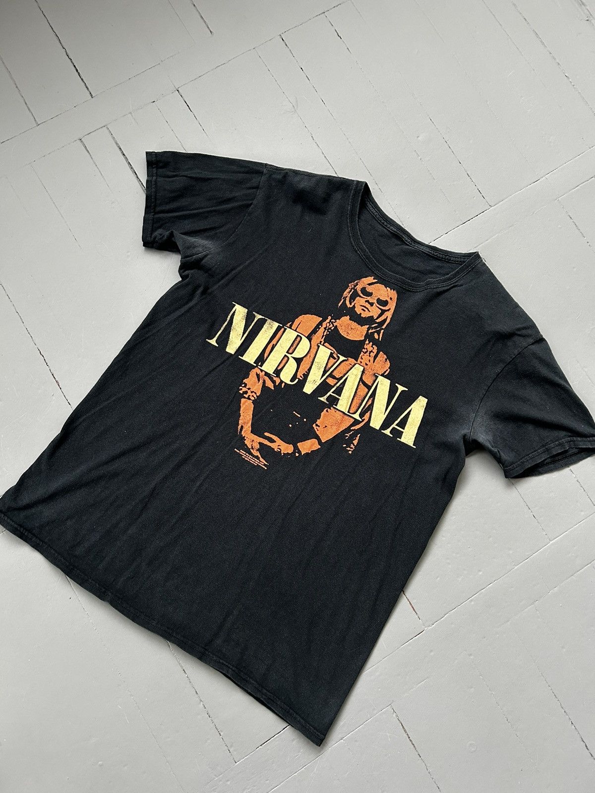 Nirvana × Vintage Nirvana Kurt Cobain T-shirt Size US S / EU 44-46 / 1 - 2 Thumbnail