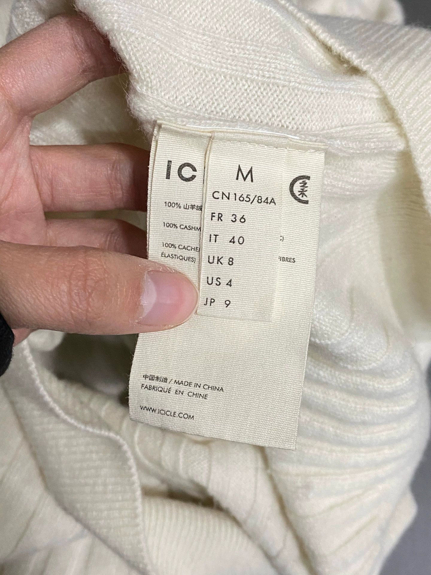 Other ICICLE sweater M 98% new flaw p56 Size M / US 6-8 / IT 42-44 - 7 Thumbnail