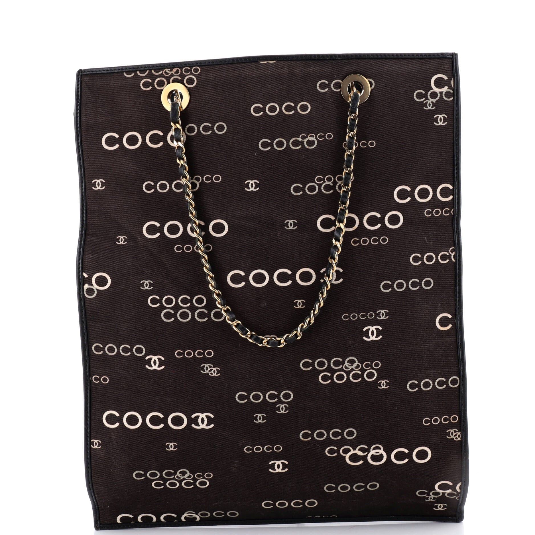 Chanel Vintage Coco Chain Shopping Tote Size ONE SIZE - 1 Thumbnail