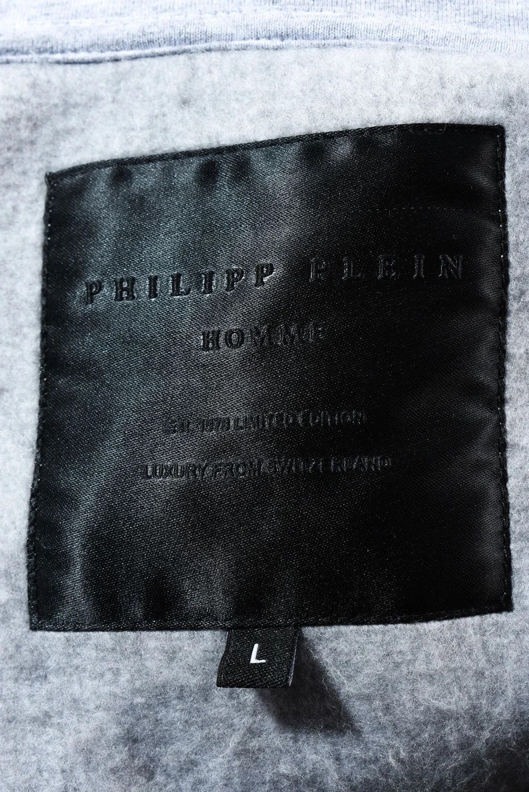 Philipp Plein Philipp Plein Fight Ali Hood Zip Up Hoodie Grey Size M Size US M / EU 48-50 / 2 - 3 Thumbnail