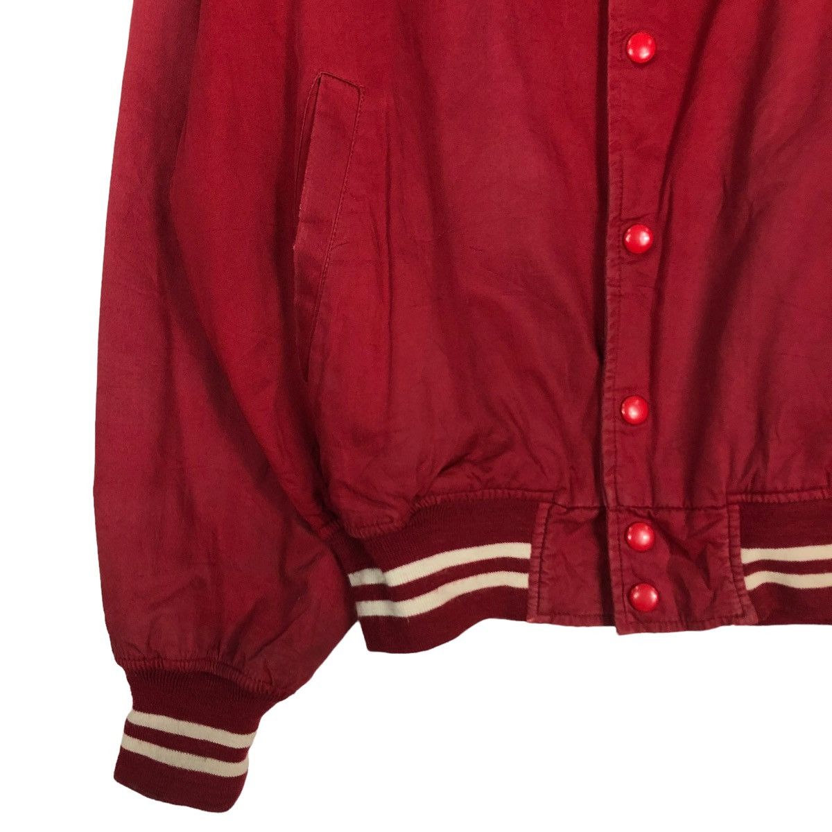 Japanese Brand 🔥VINTAGE BOMBER JACKET VAN JAC JAPAN ISSEY MIYAKE BIG LOGO Size US M / EU 48-50 / 2 - 7 Thumbnail